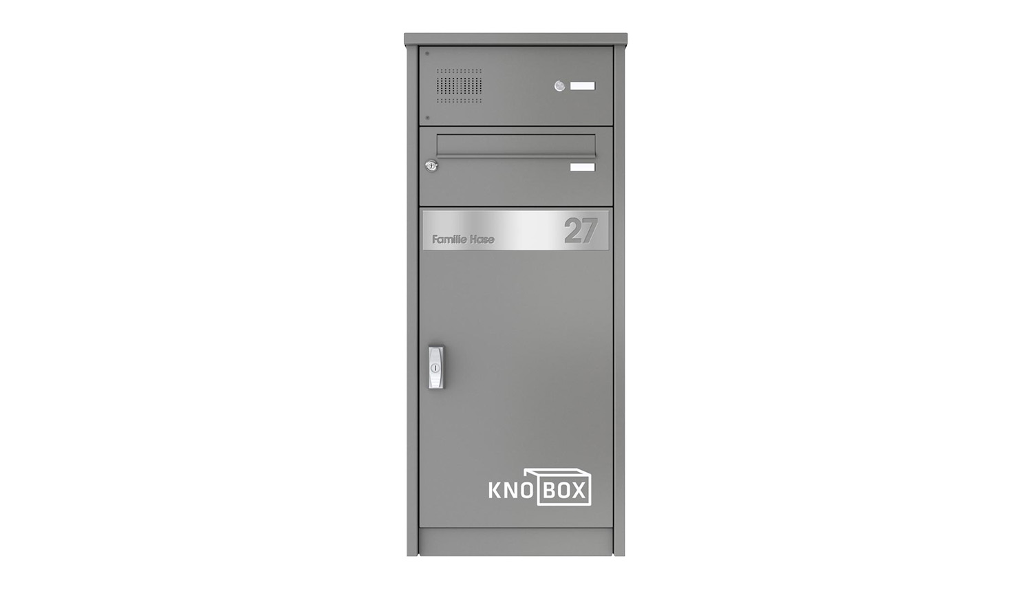 Paketbox Aluminium Knobox 12 von KNOBLOCH