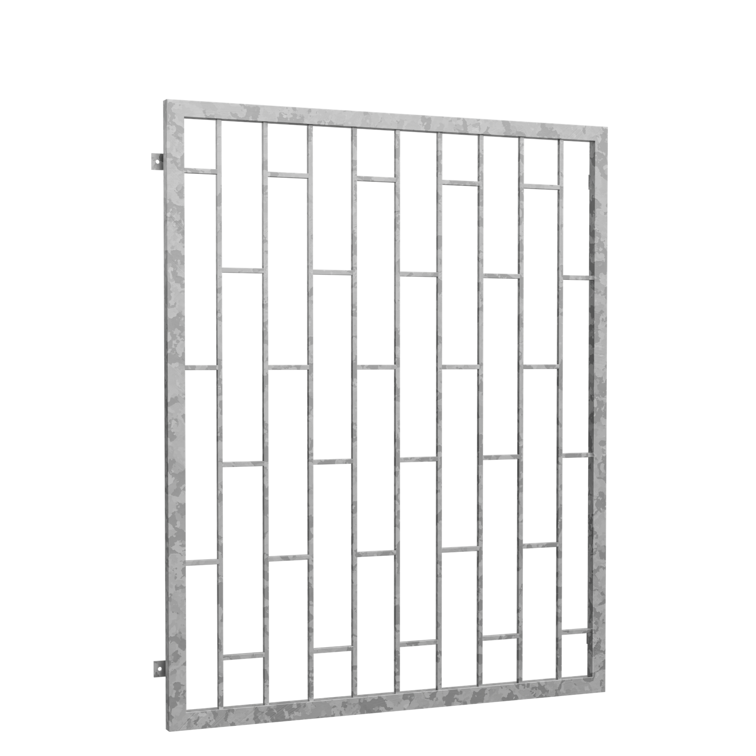 Grille de défense pour fenêtres en acier galvanisé Échelle