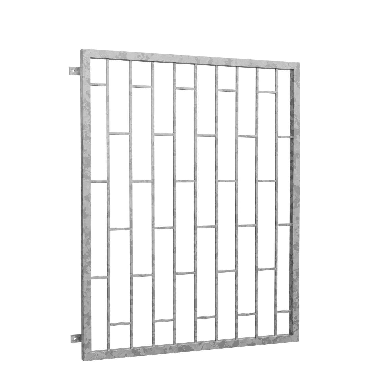 Grille de défense pour fenêtres en acier galvanisé Échelle
