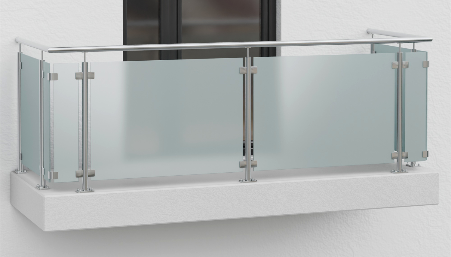 Balustrade de balcon en acier inoxydable MG MO