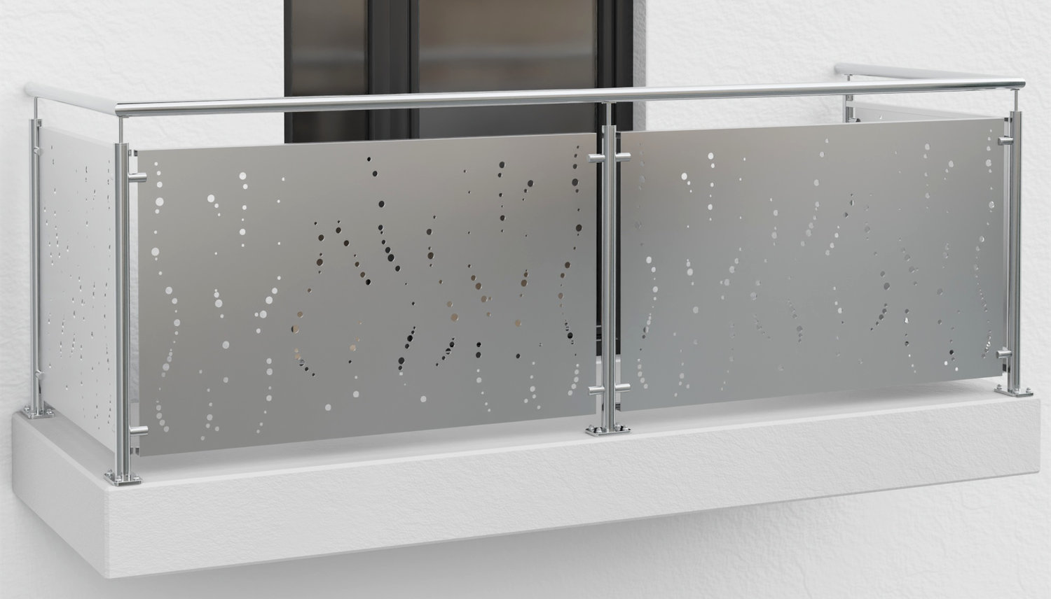 Revêtement de balcon en aluminium SB