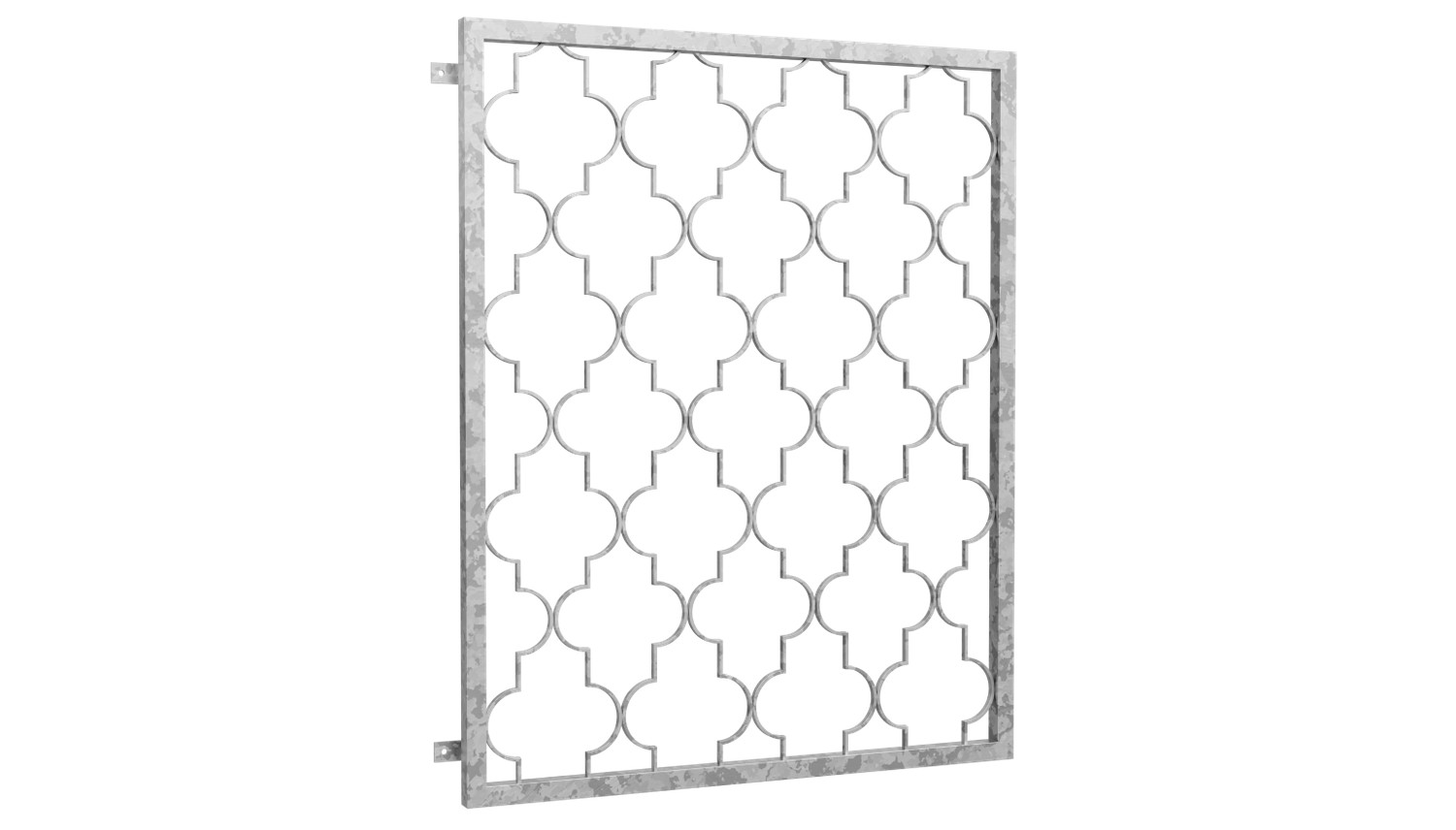 Grille de défense pour fenêtres en acier galvanisé losanges Classic