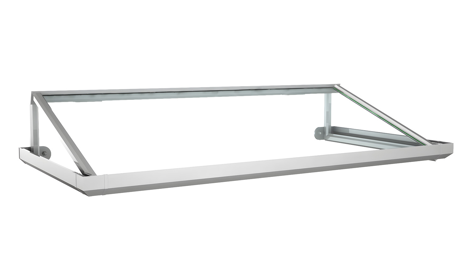 Vordach Aluminium Topas Acrylglas