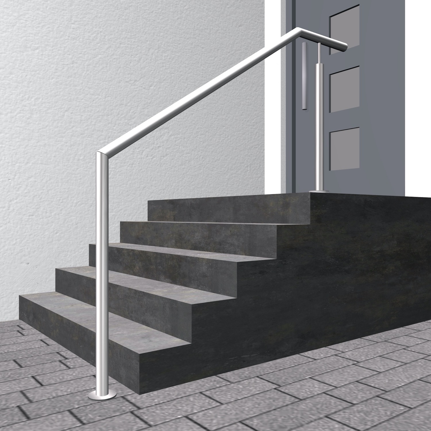 Balustrade d'escalier acier inoxydable FAS
