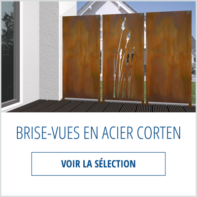 Brise vue en acier corten: ce qu'il faut savoir sur le brise vue