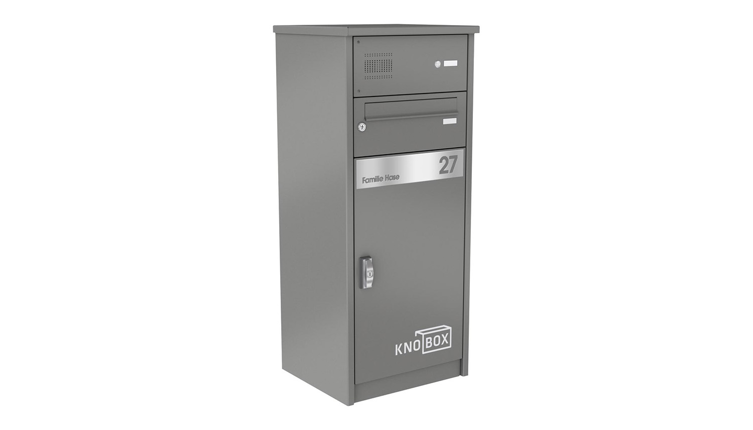 Paketbox Aluminium Knobox 12 von KNOBLOCH