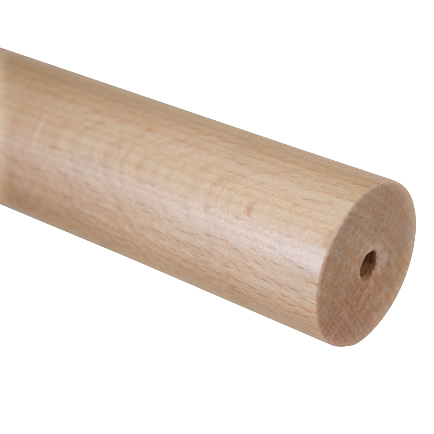 Main courante bois hêtre 1000 mm avec trous