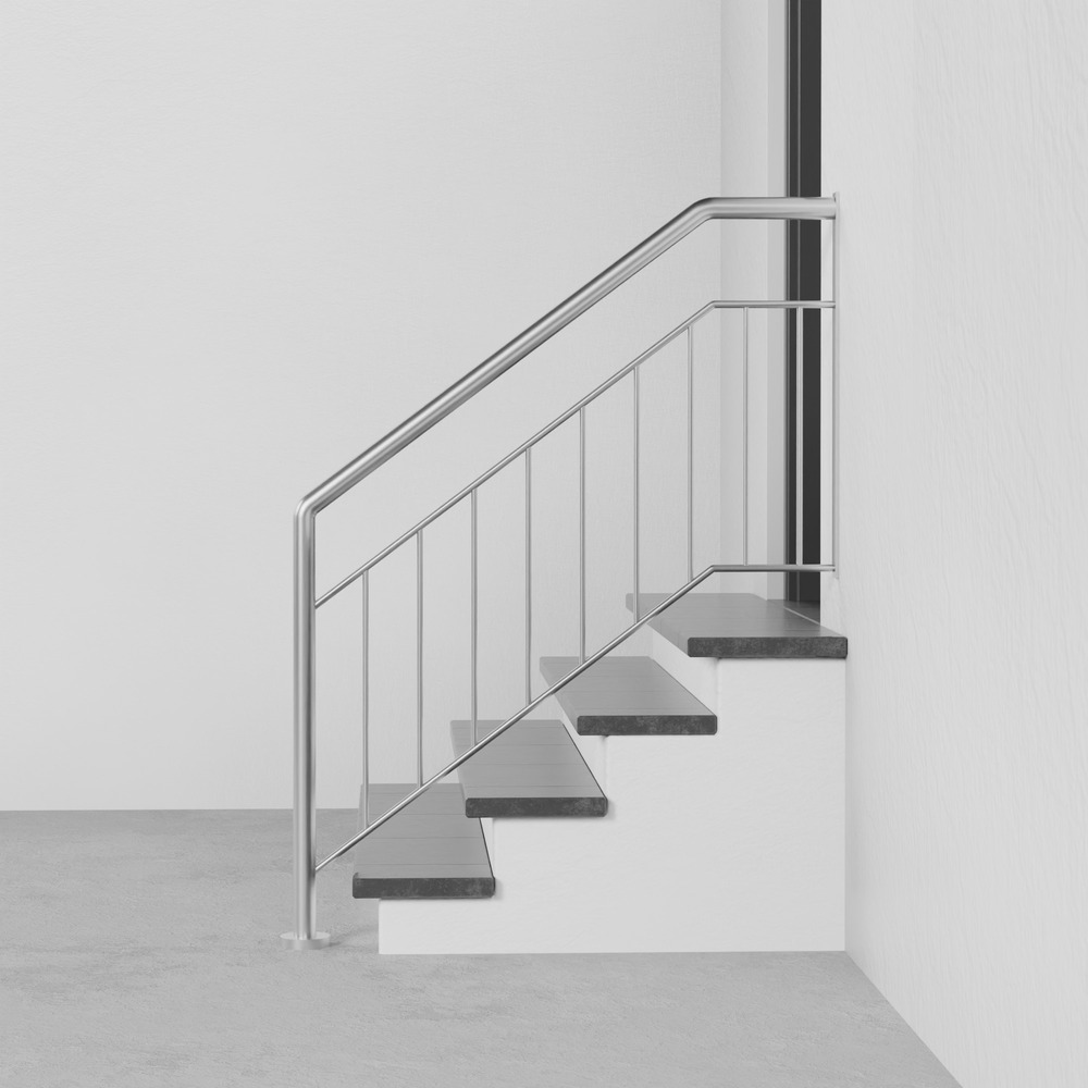 Balustrade d'escalier en acier inoxydable WT barre filling 