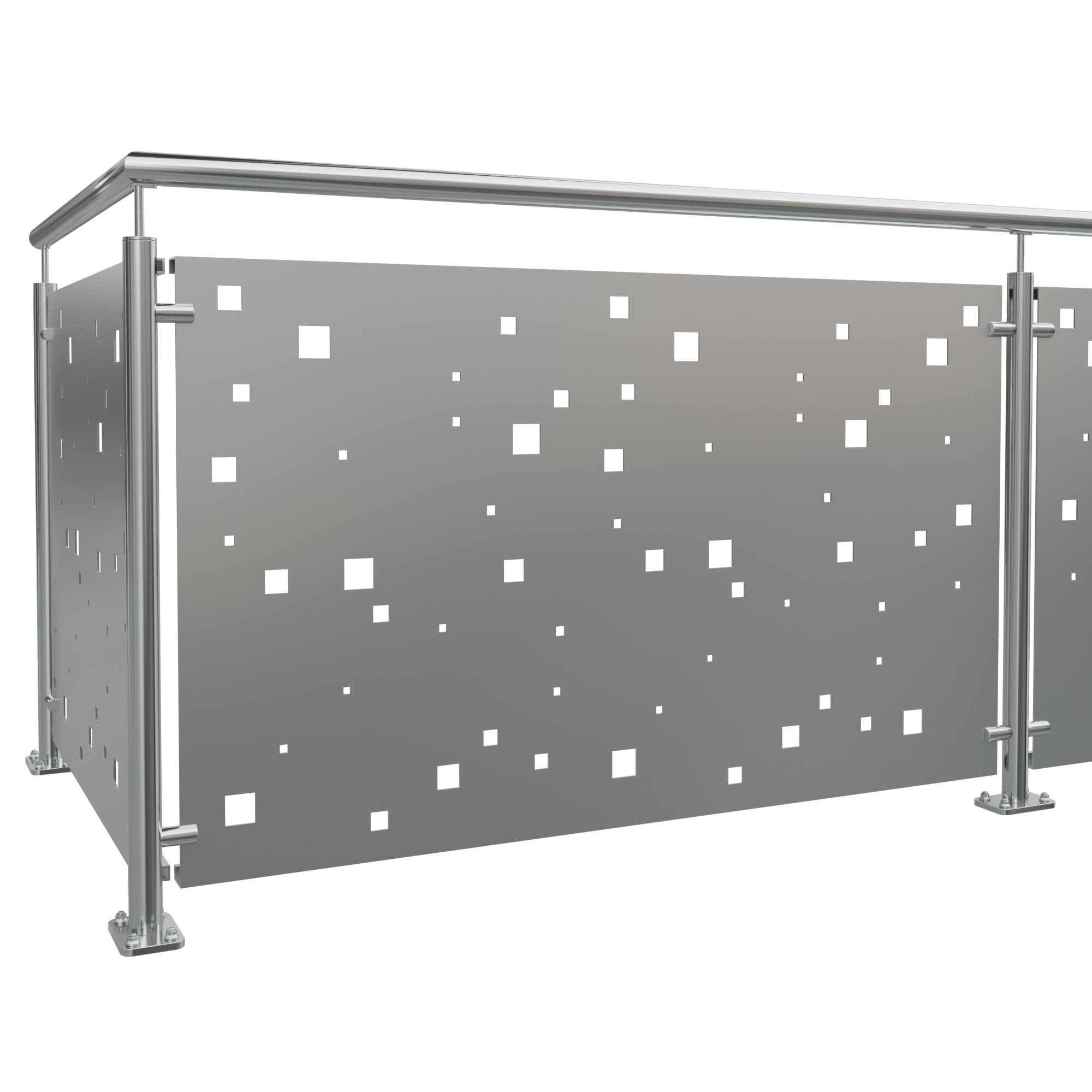 Garde-Corps de balcon en aluminium QE