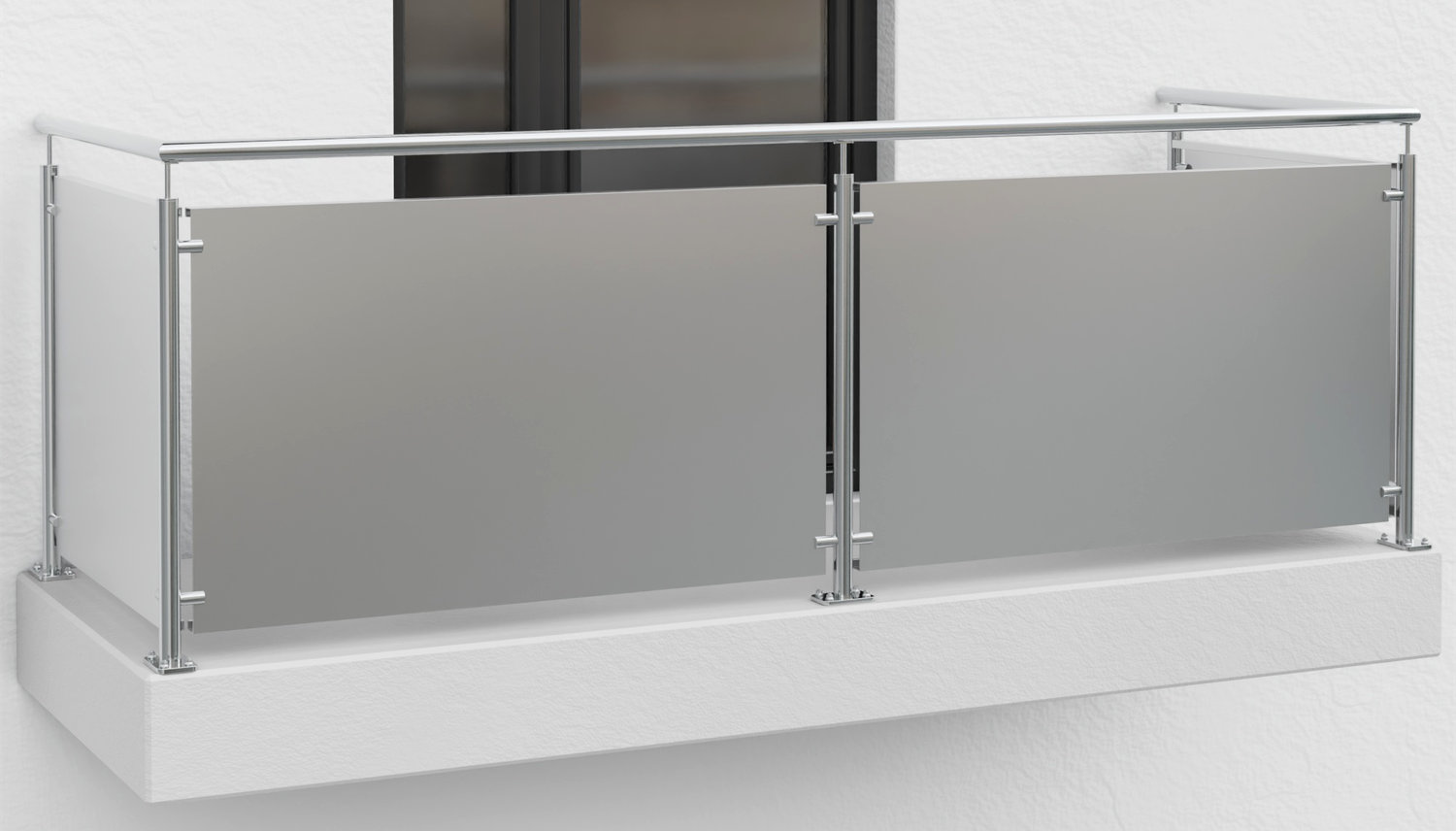 Revêtement de balcon en aluminium massif