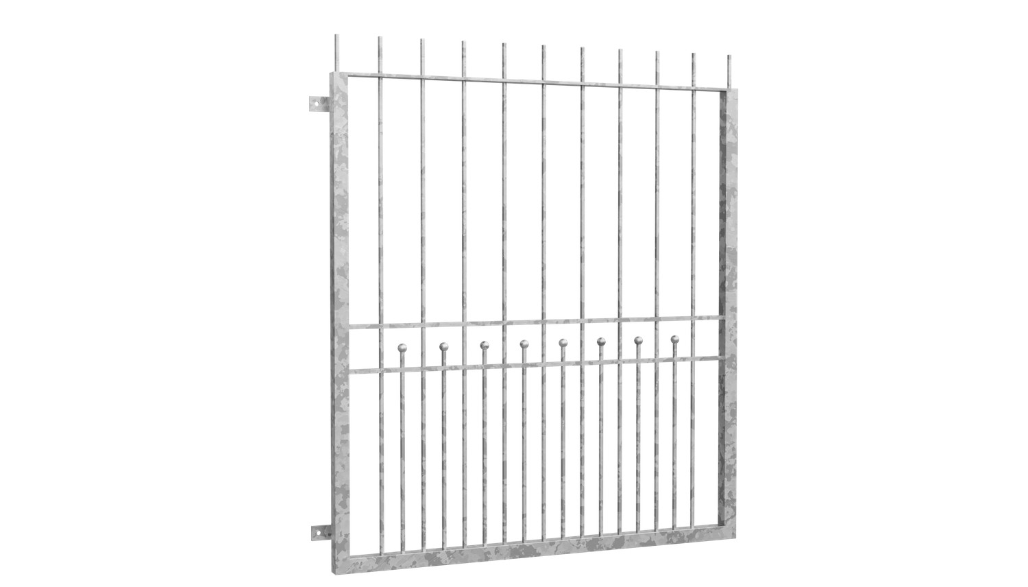 Grille de défense pour fenêtres en acier galvanisé Berlin