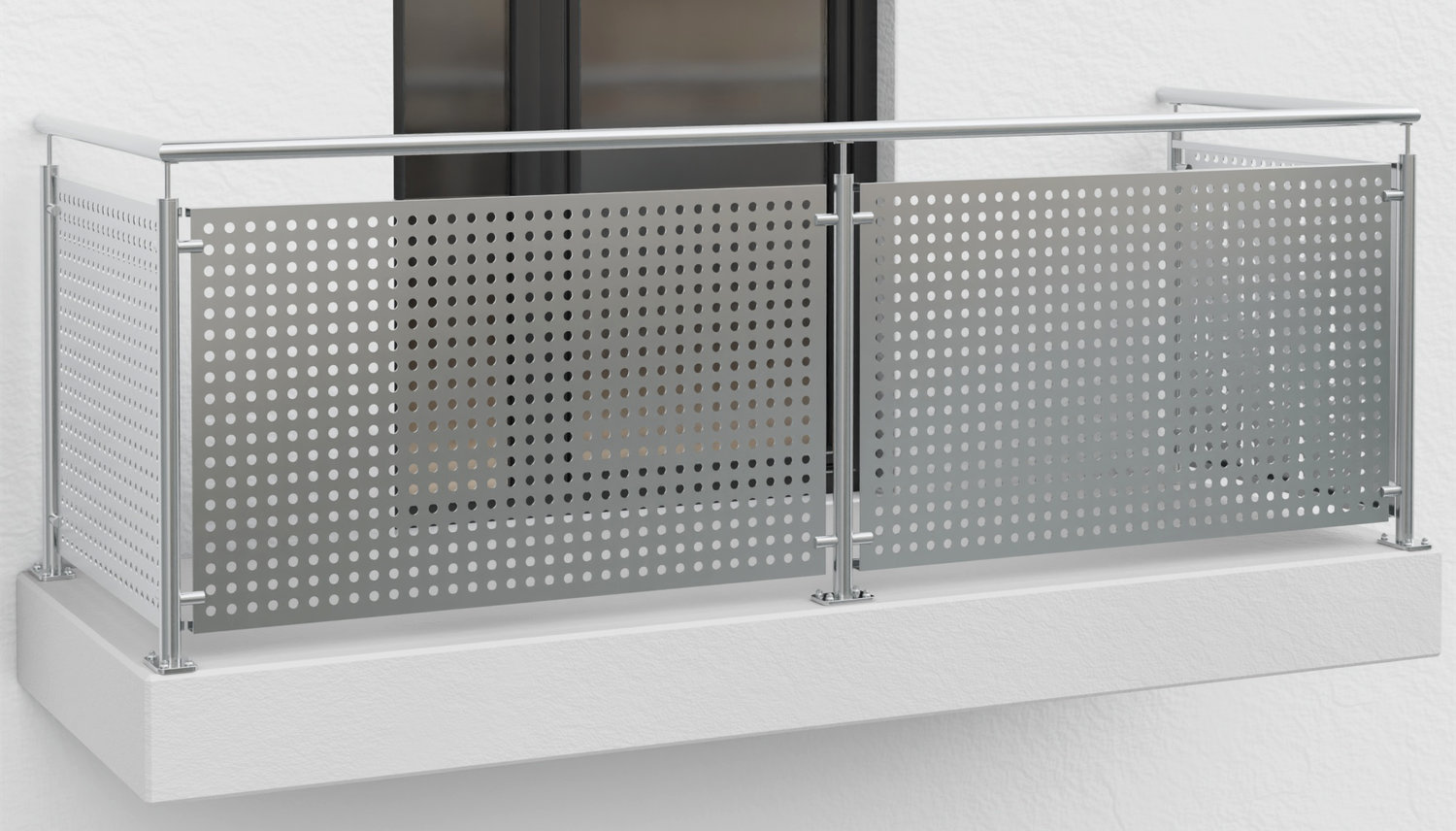 Garde-Corps de balcon en acier inoxydable RL GE