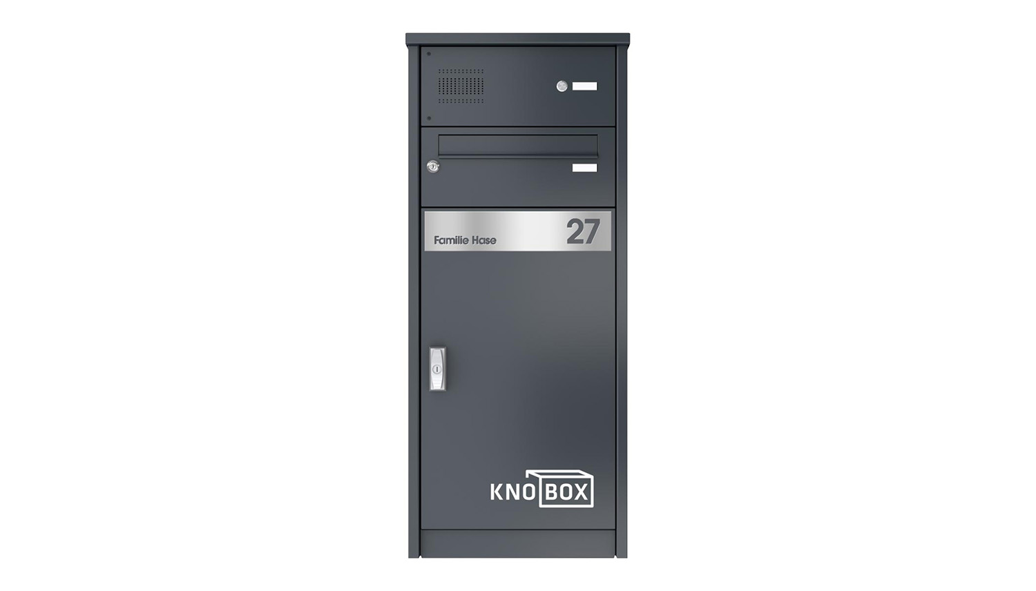 Paketbox Aluminium Knobox 12 von KNOBLOCH