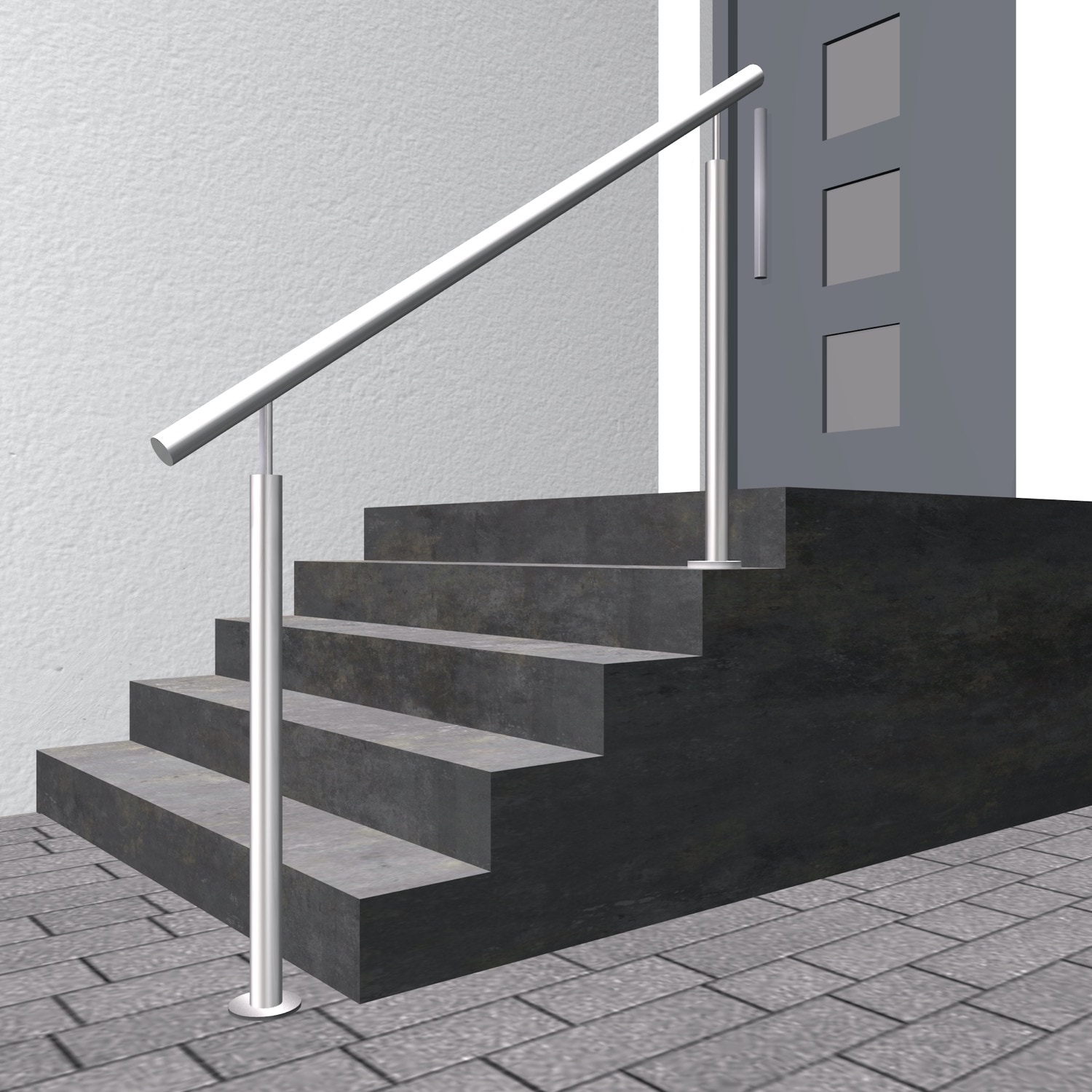 Main courante d'escalier en acier inoxydable FSG