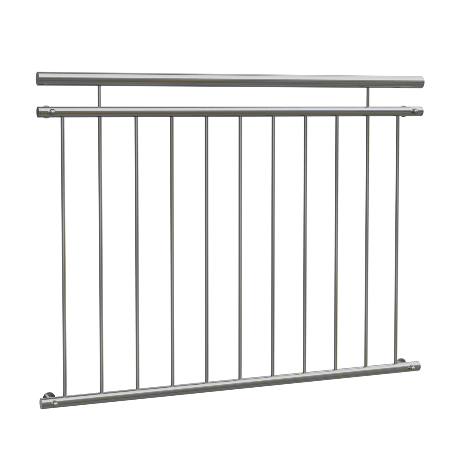 Balcon à la française en acier inoxydable standard