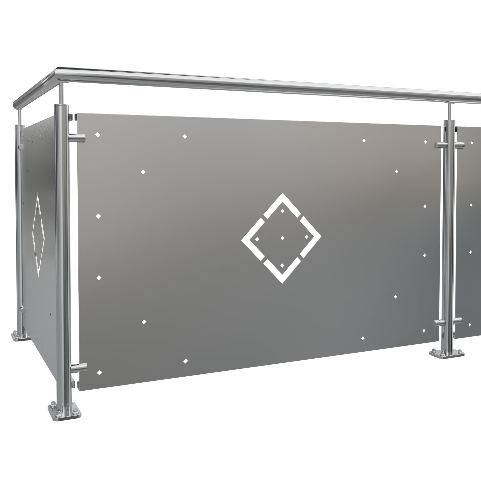 Garde-Corps de balcon en aluminium WÜ
