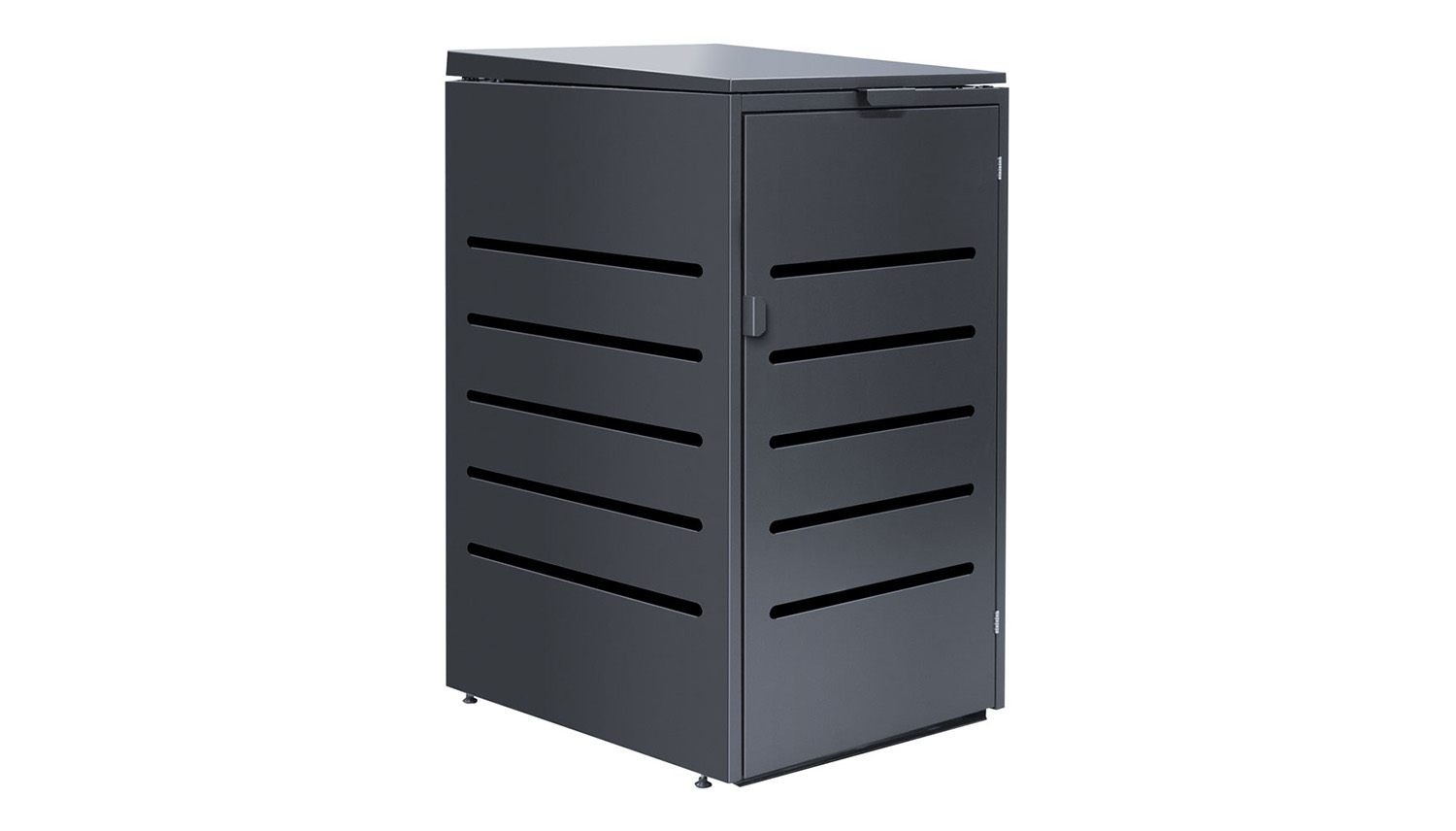 Mülltonnenbox Alu 1-türig MTB1012 240L von KNOBLOCH