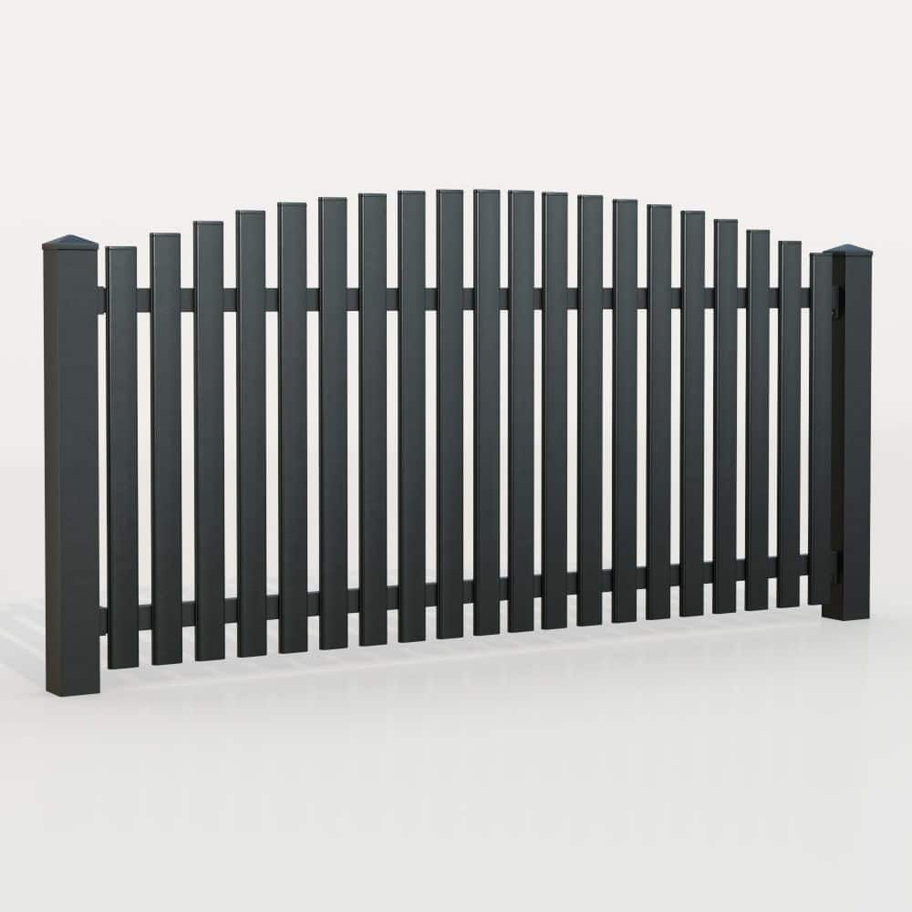 Barrière de jardin en aluminium moderne, OB