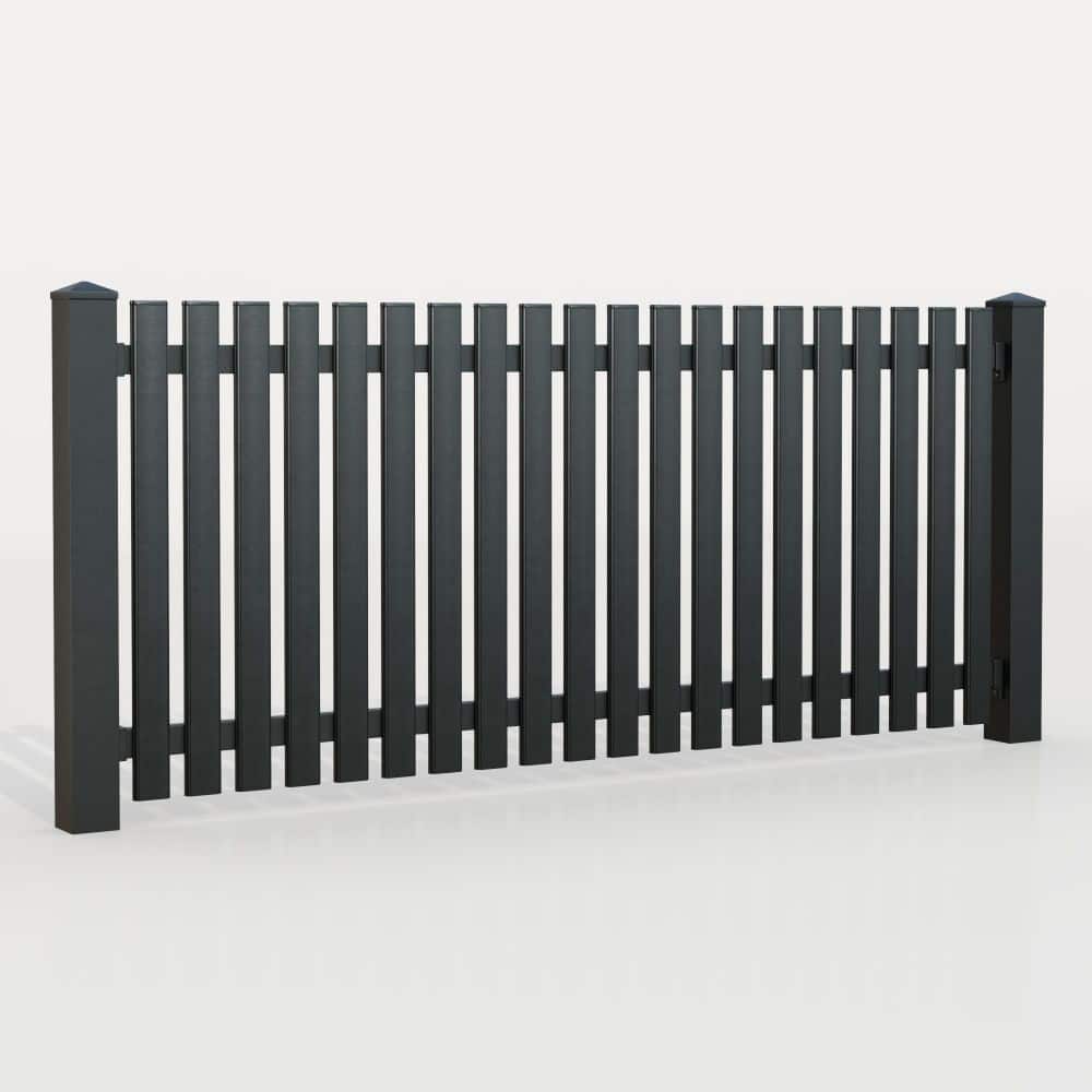 Barrière de jardin en aluminium moderne, GE