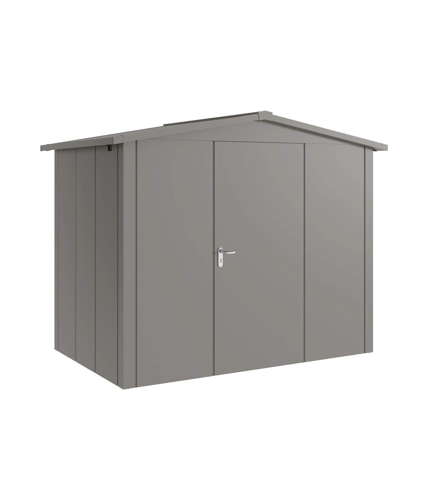 Gerätehaus Hörmann Juno Design mit Satteldach 1-flügelig