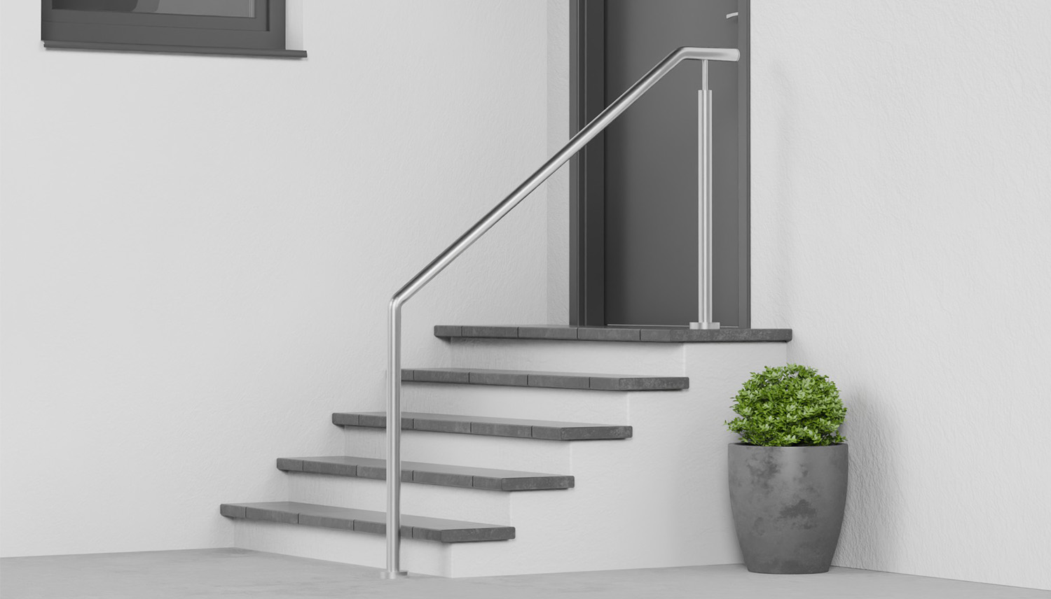 Balustrade d'escalier acier inoxydable FAS