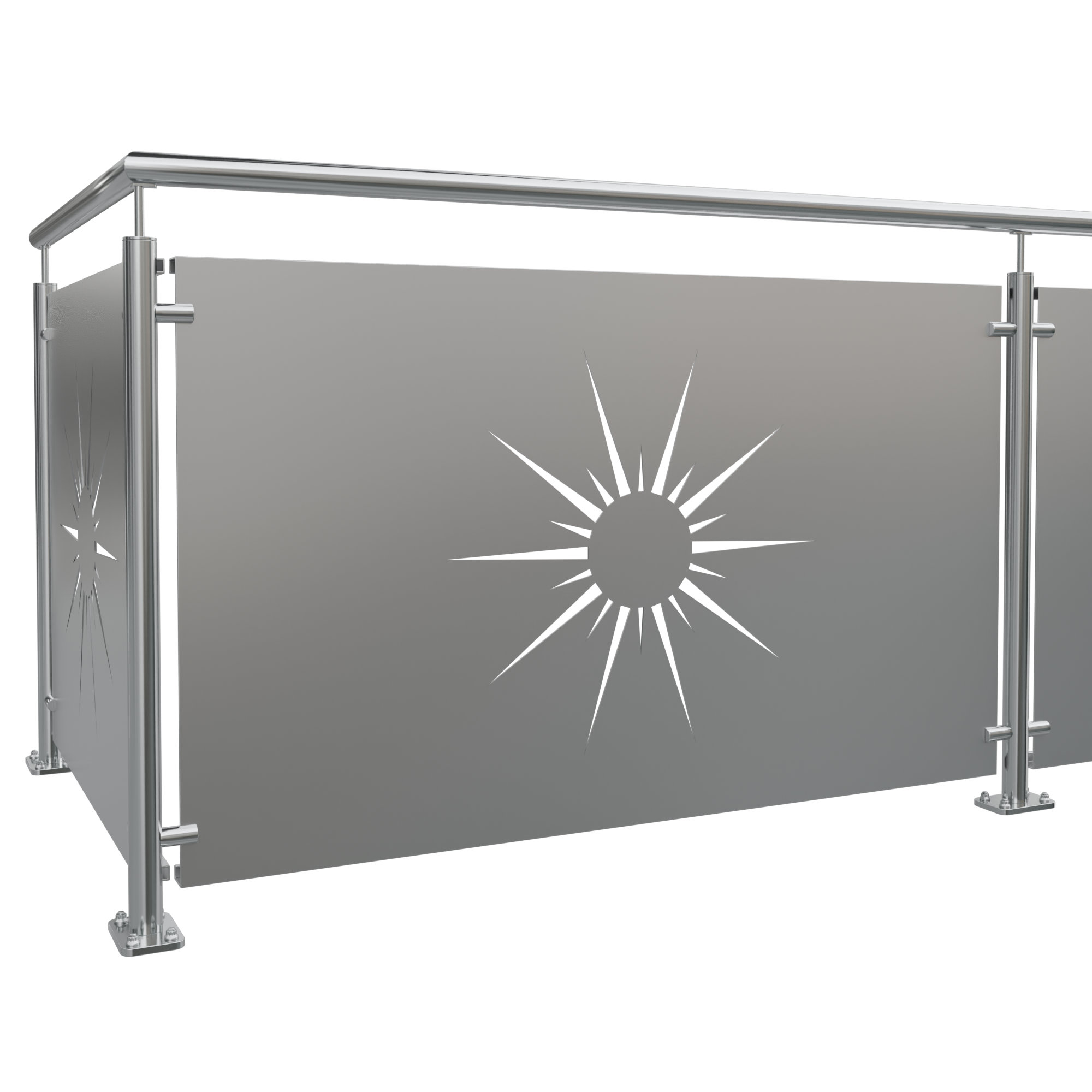 Garde-Corps de balcon en aluminium SO