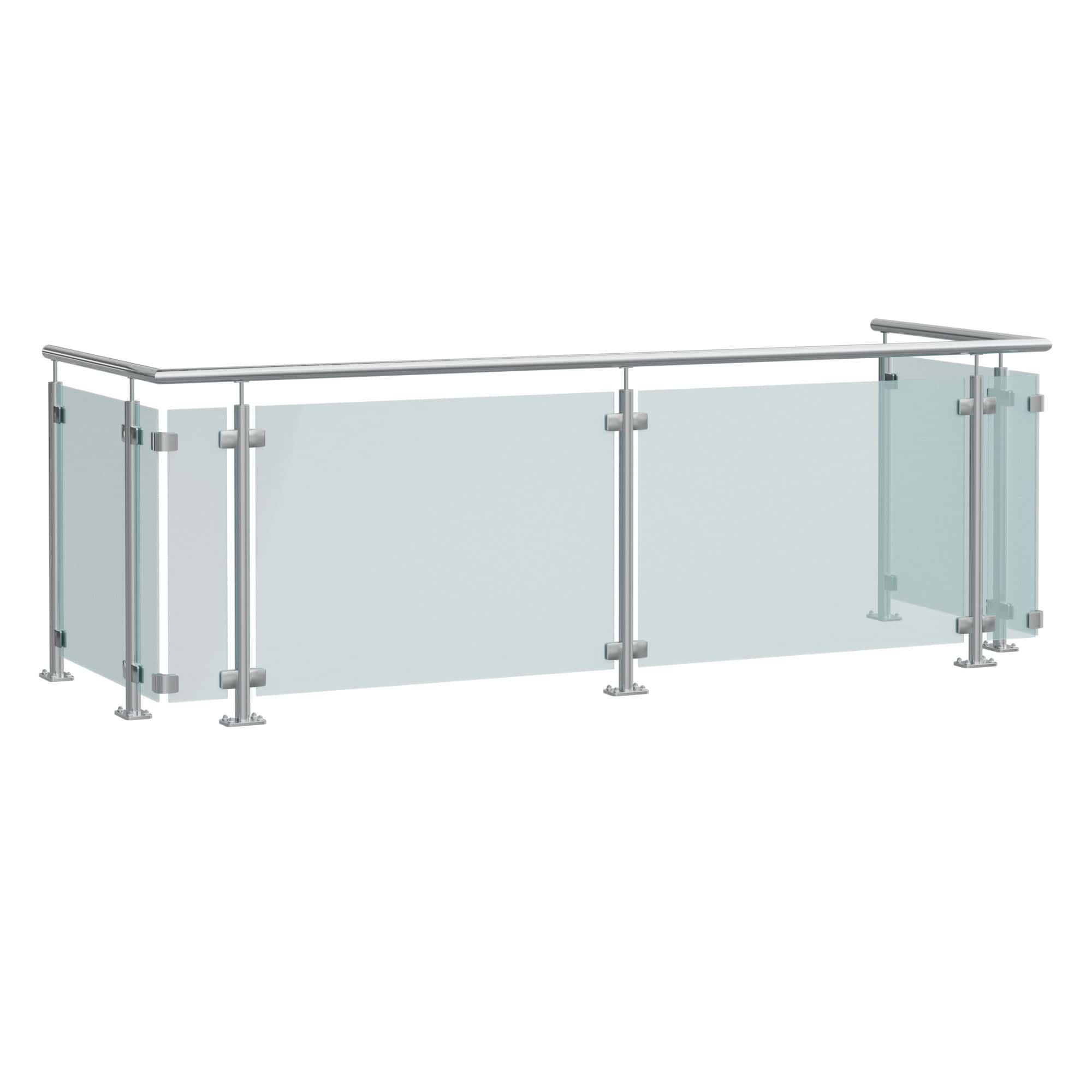 Balustrade de balcon en acier inoxydable MG MO
