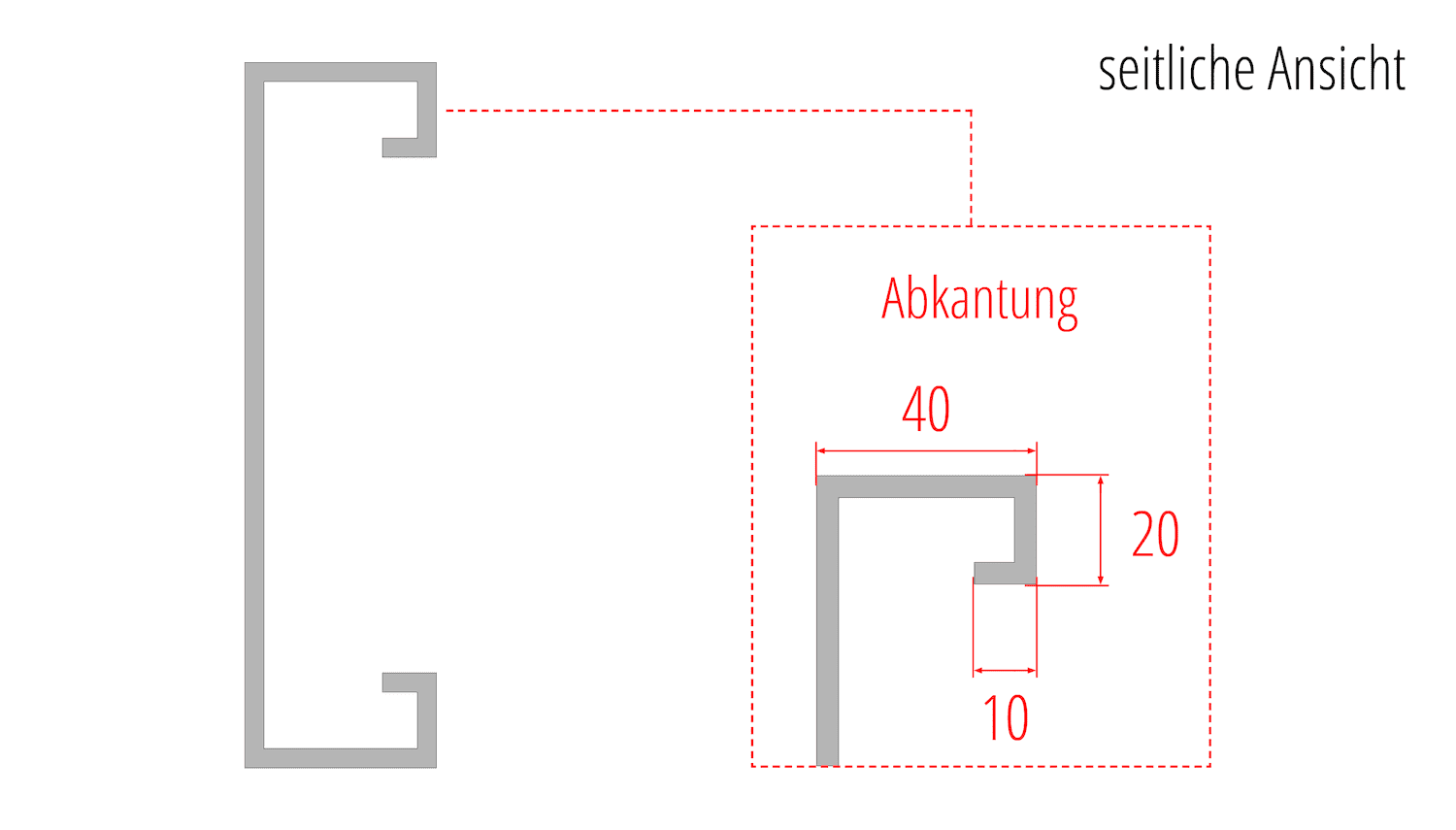 Revêtement de balcon en acier inoxydable RE VE