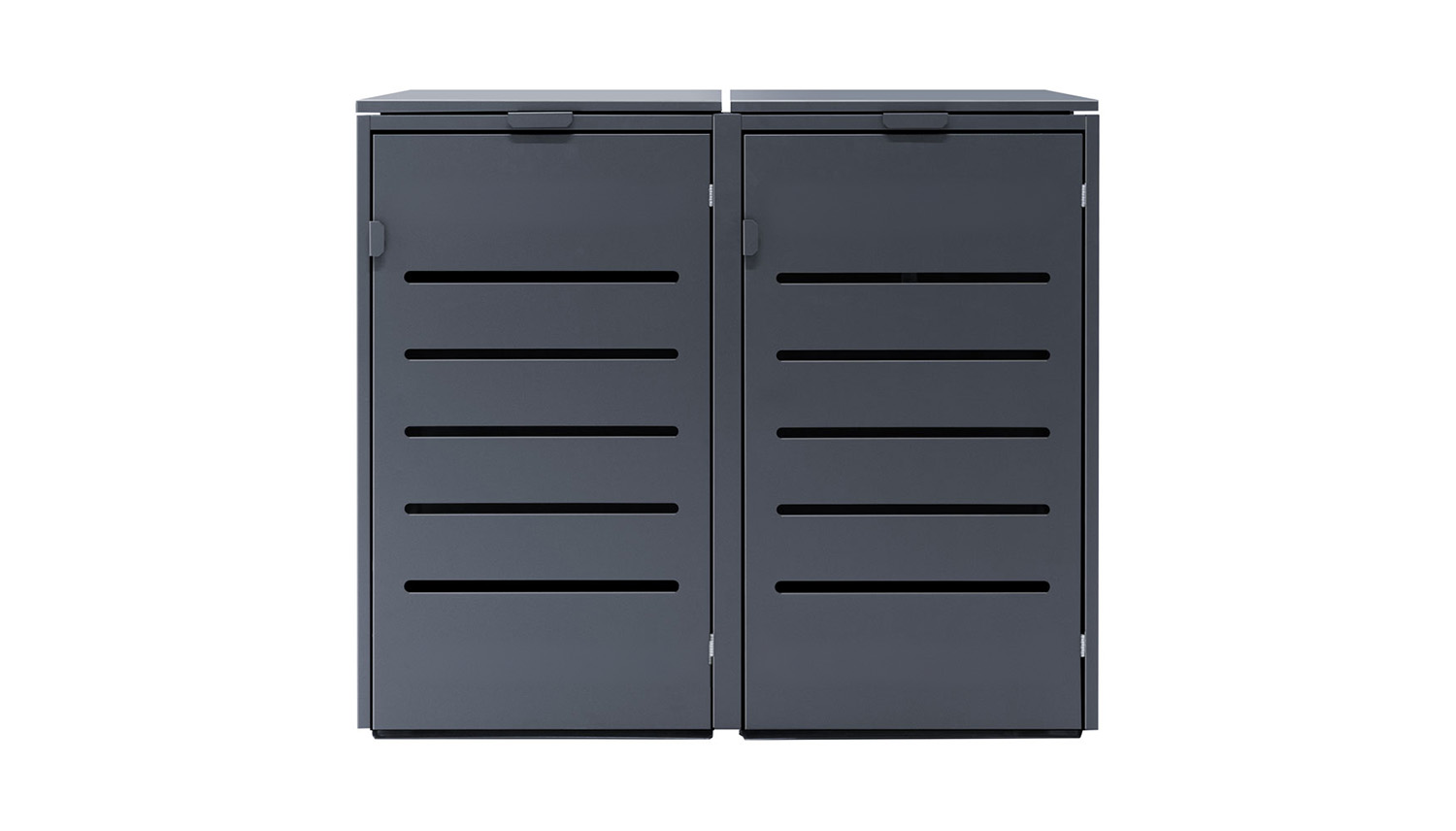 Mülltonnenbox Alu 2-türig MTB1021 240L von KNOBLOCH