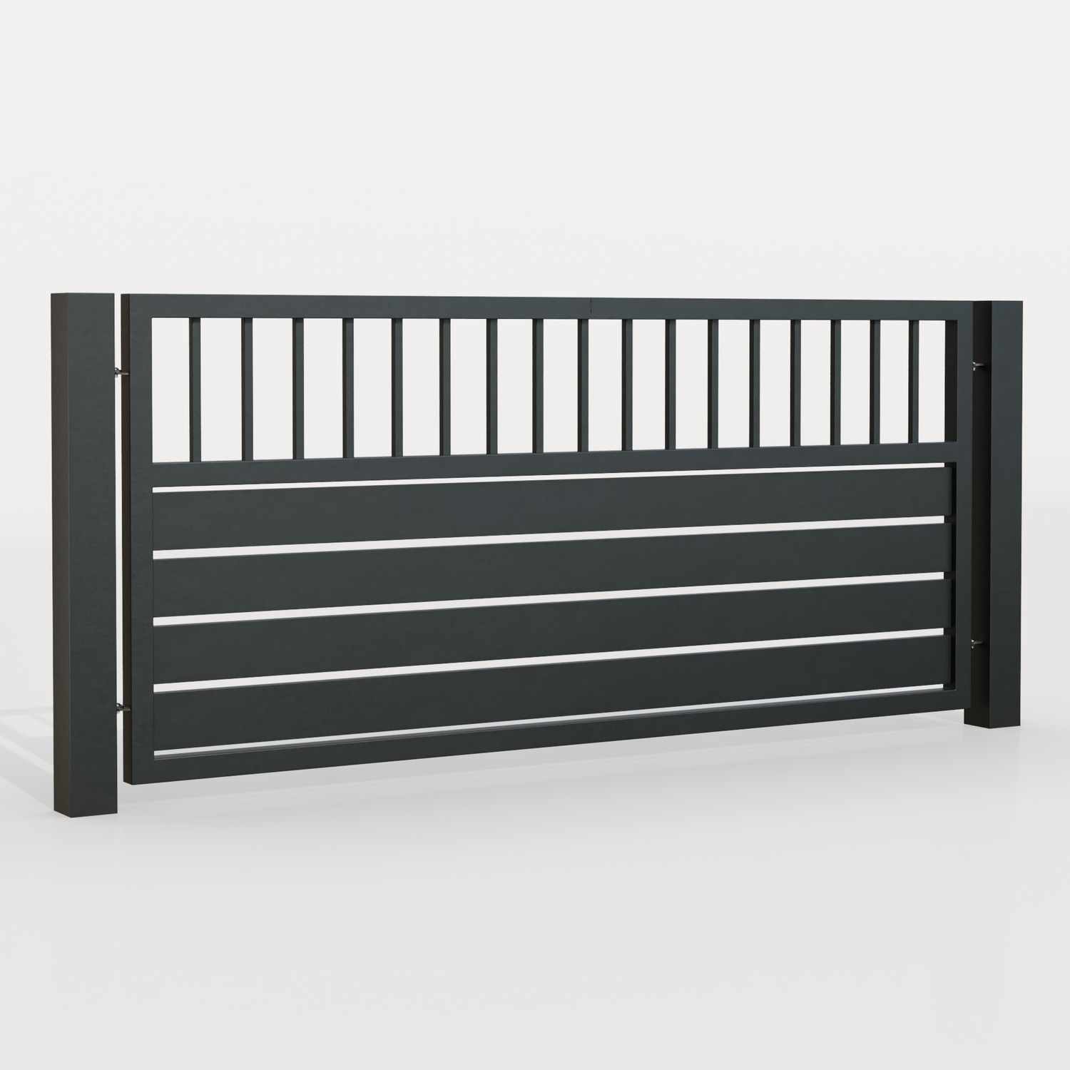 Clôture brise-vue aluminium KSV 1, GE