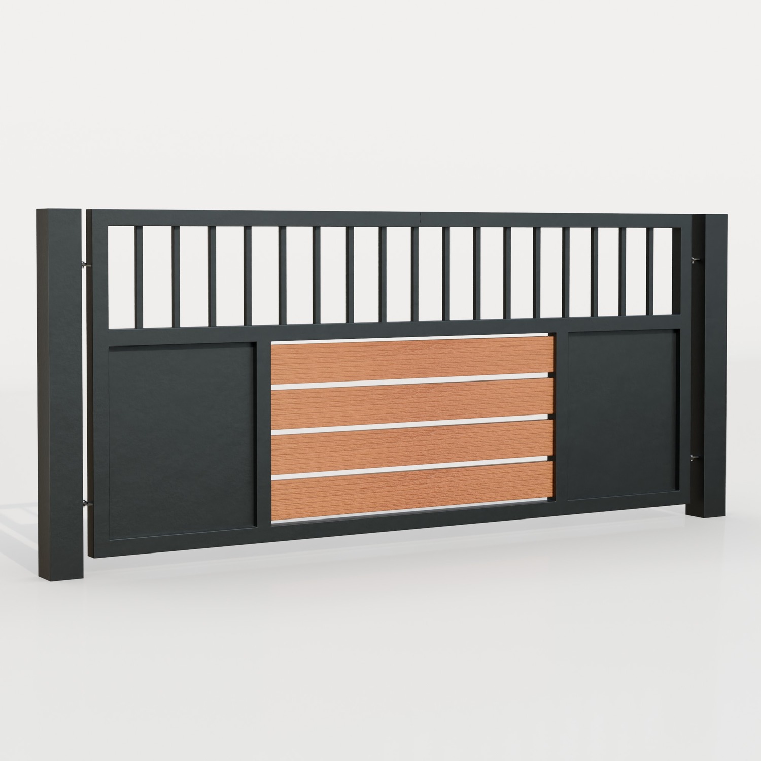 Clôture brise-vue en aluminium KSBHW, GE