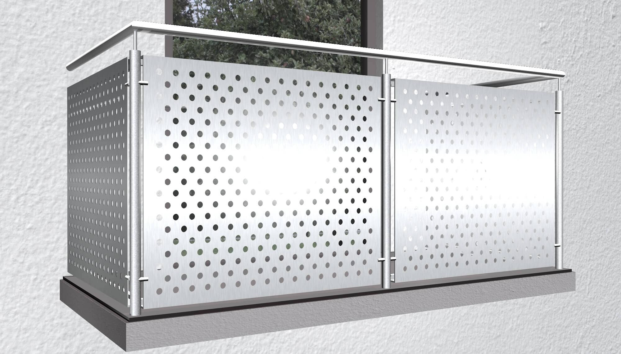 Revêtement de balcon en aluminium RL VE