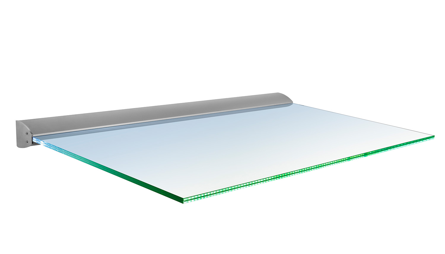 Vordach Aluminium Phönix Exklusiv VSG-Glas