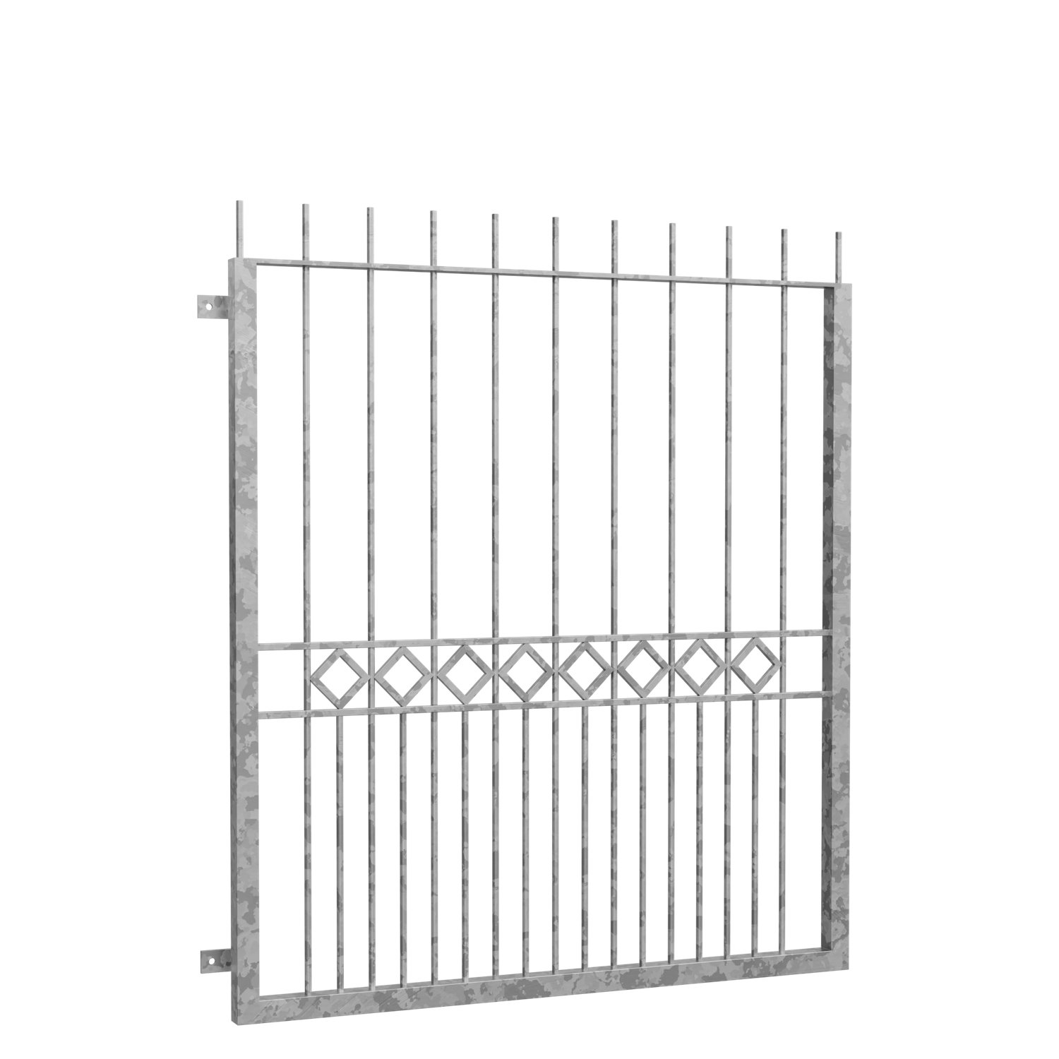 Grille de défense pour fenêtres en acier galvanisé Nice