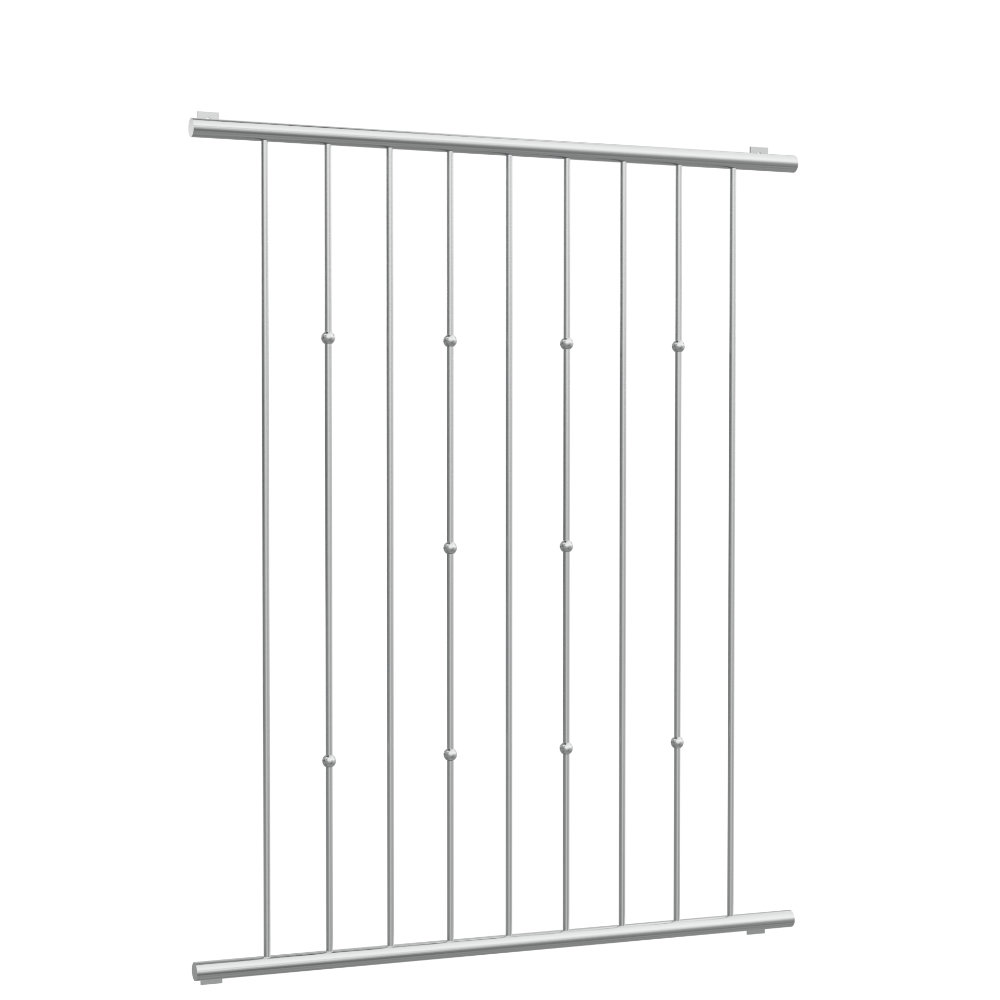 Grille de défense pour fenêtres en acier inoxydable billes décalées 2