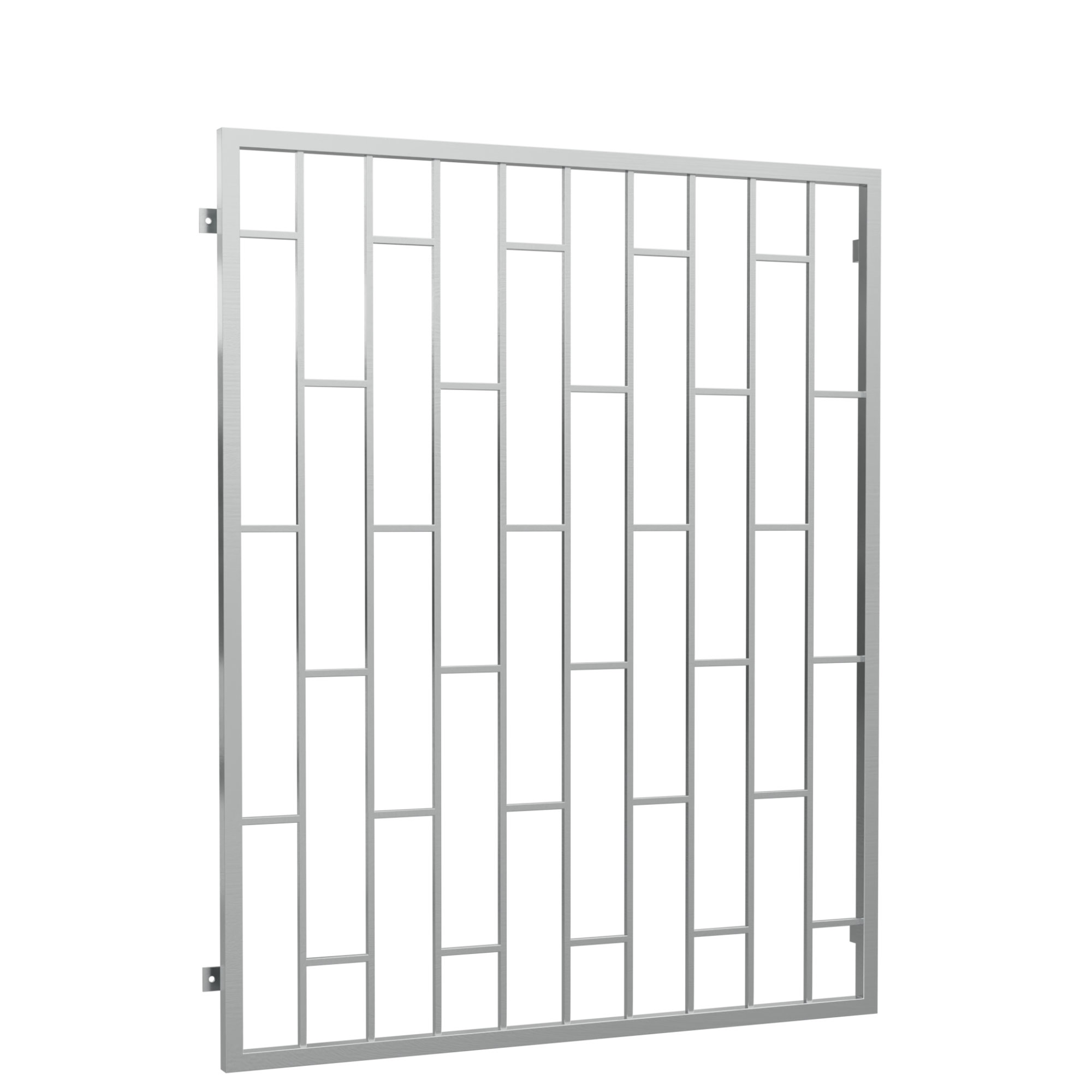 Grille de défense pour fenêtres en acier inoxydable échelle
