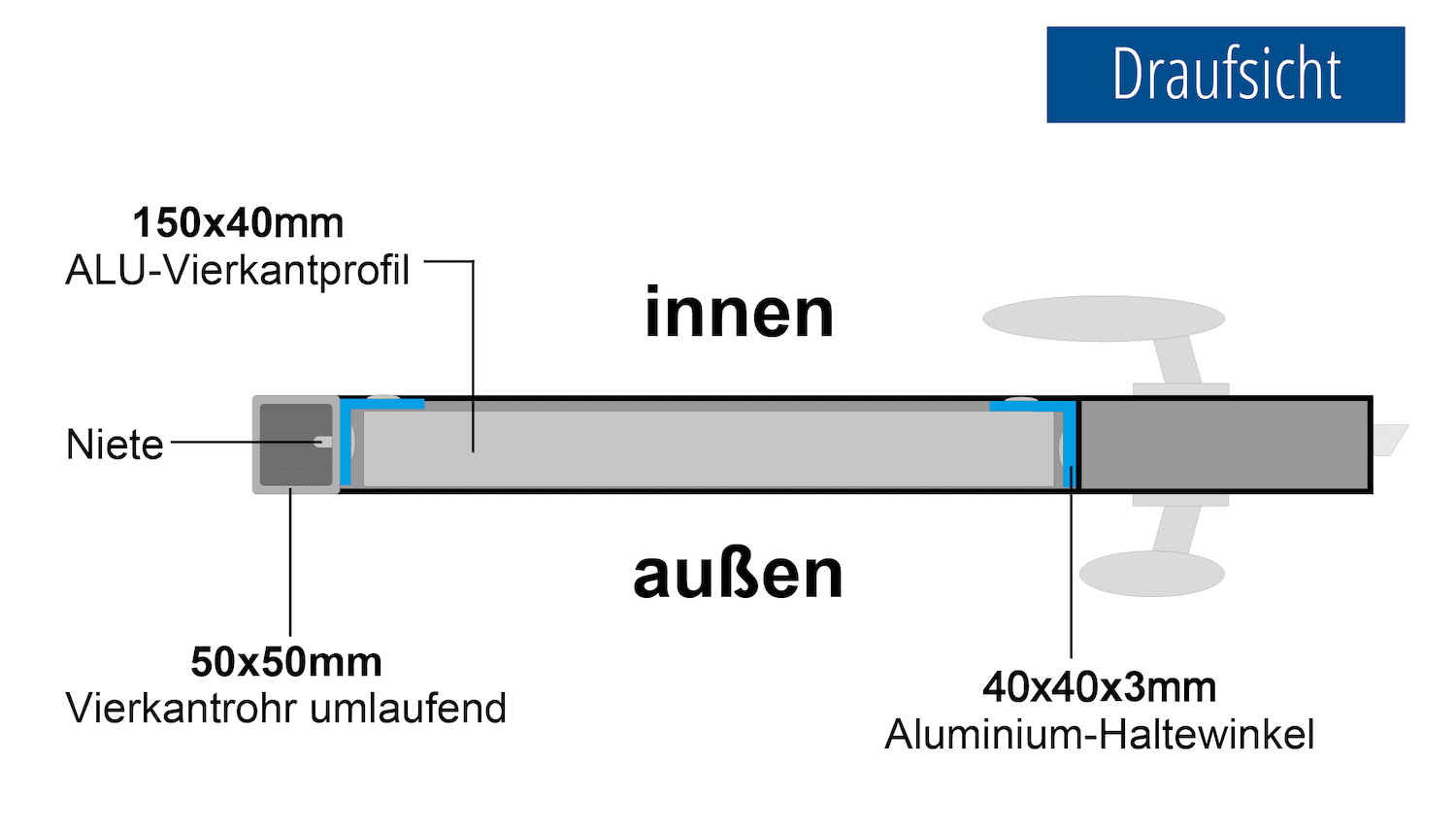 Portail de jardin en aluminium, brise-vue à 2 battants, GE, BK