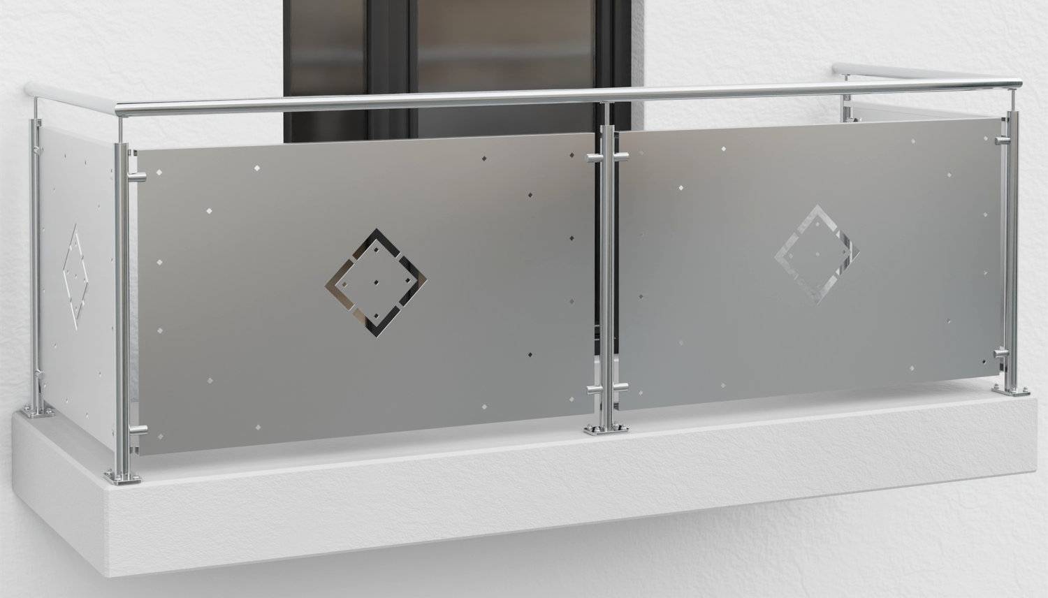 Garde-Corps de balcon en aluminium WÜ