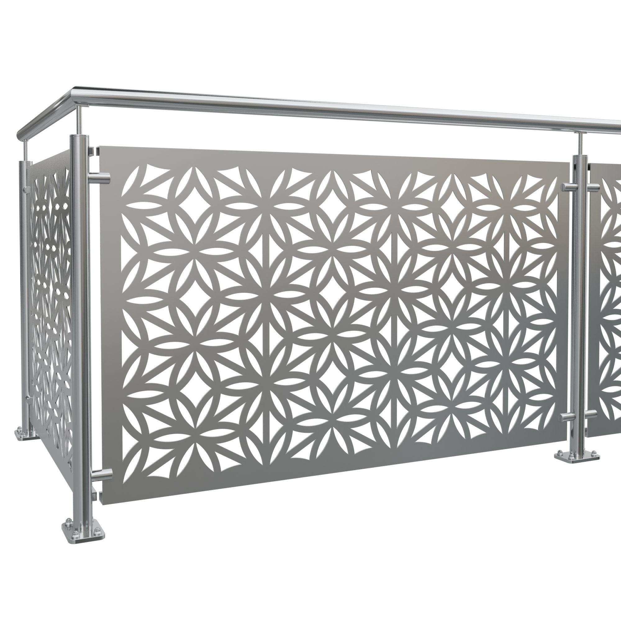 Garde-Corps de balcon en aluminium BT