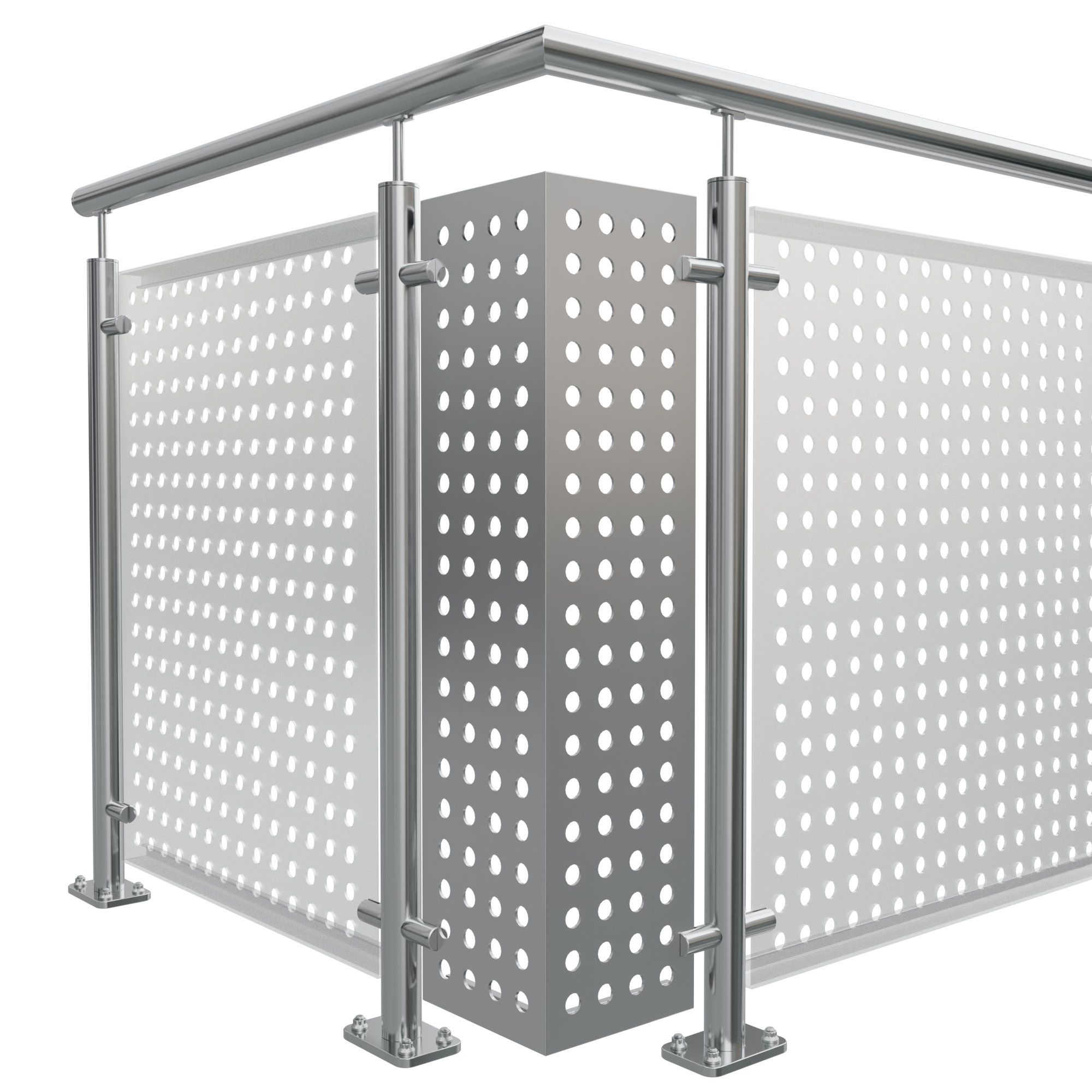Élément de coin en aluminium RL GE