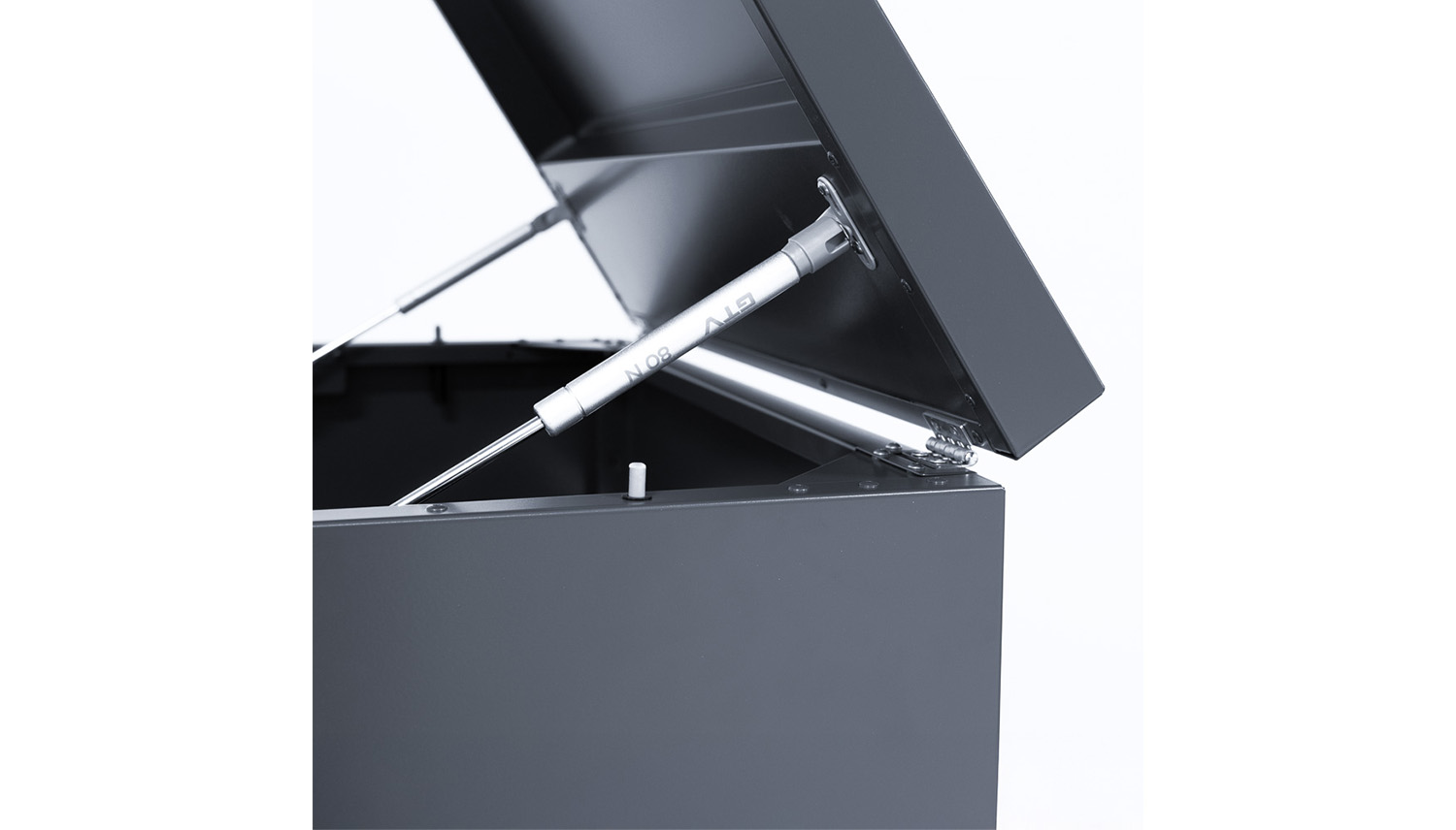 Mülltonnenbox Alu 1-türig MTB1011 240L von KNOBLOCH
