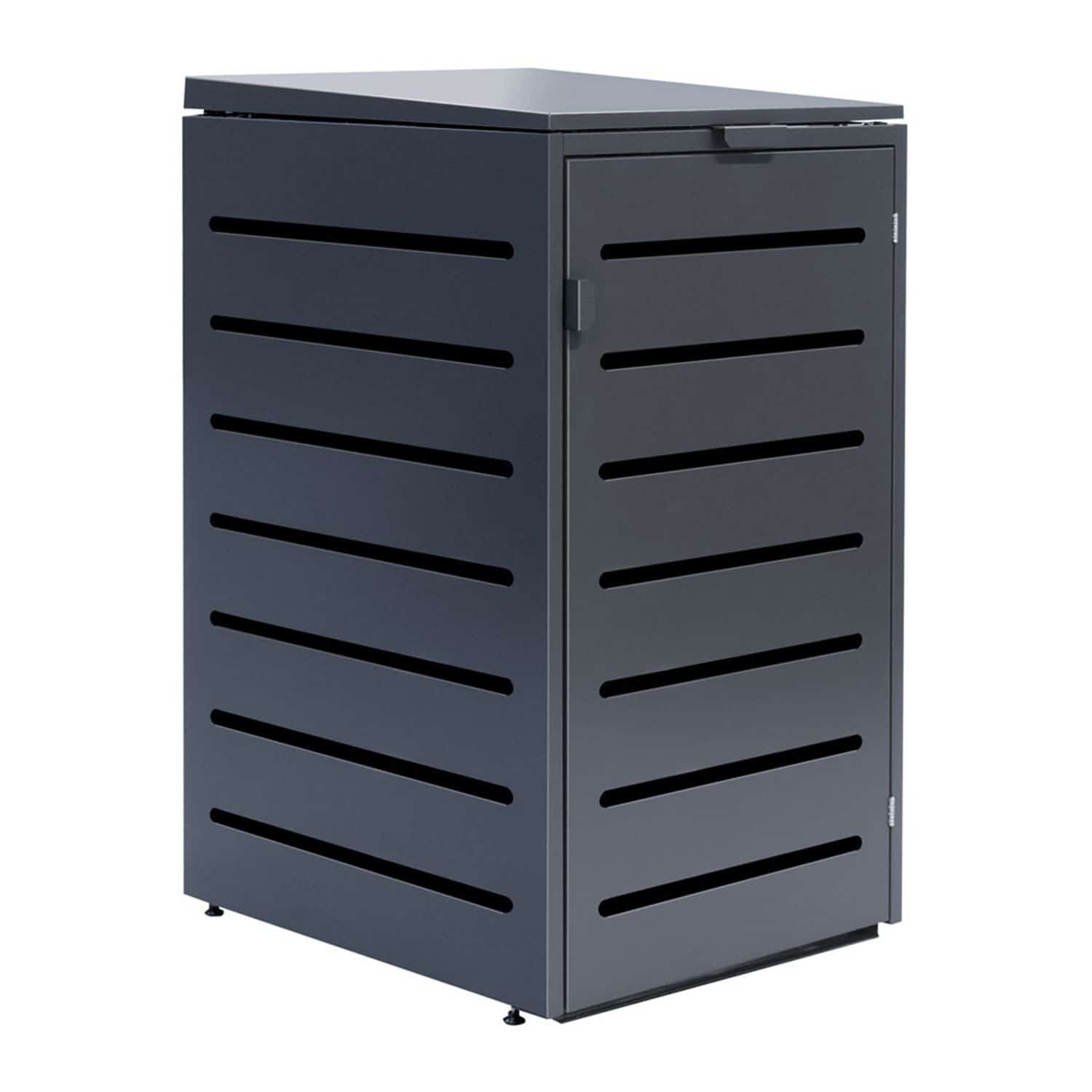 Mülltonnenbox Alu 1-türig MTB1011 240L von KNOBLOCH