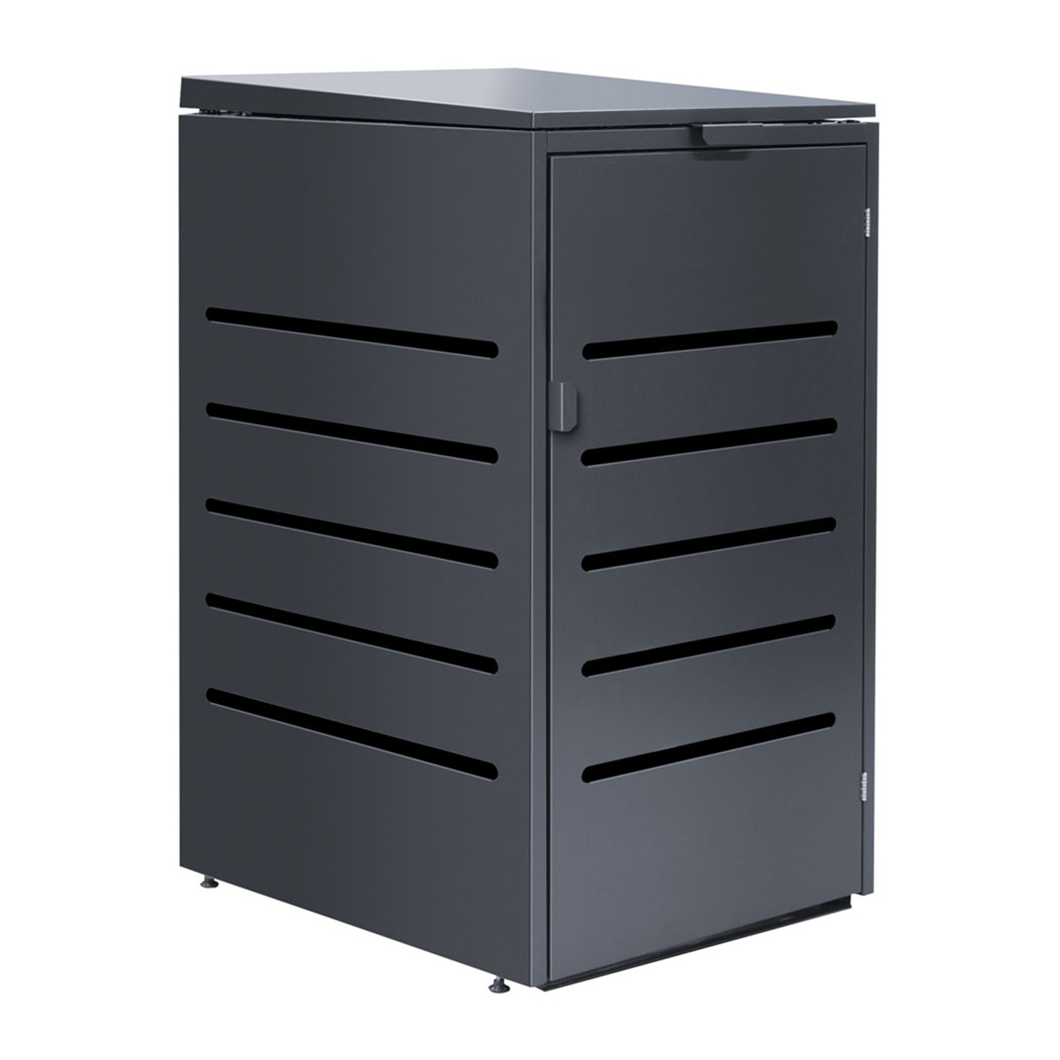 Mülltonnenbox Alu 1-türig MTB1012 240L von KNOBLOCH