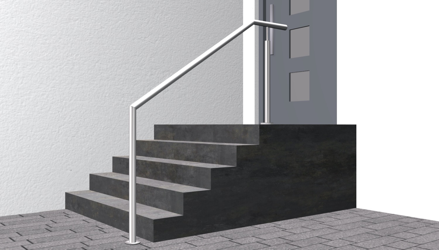 Balustrade d'escalier acier inoxydable FAS