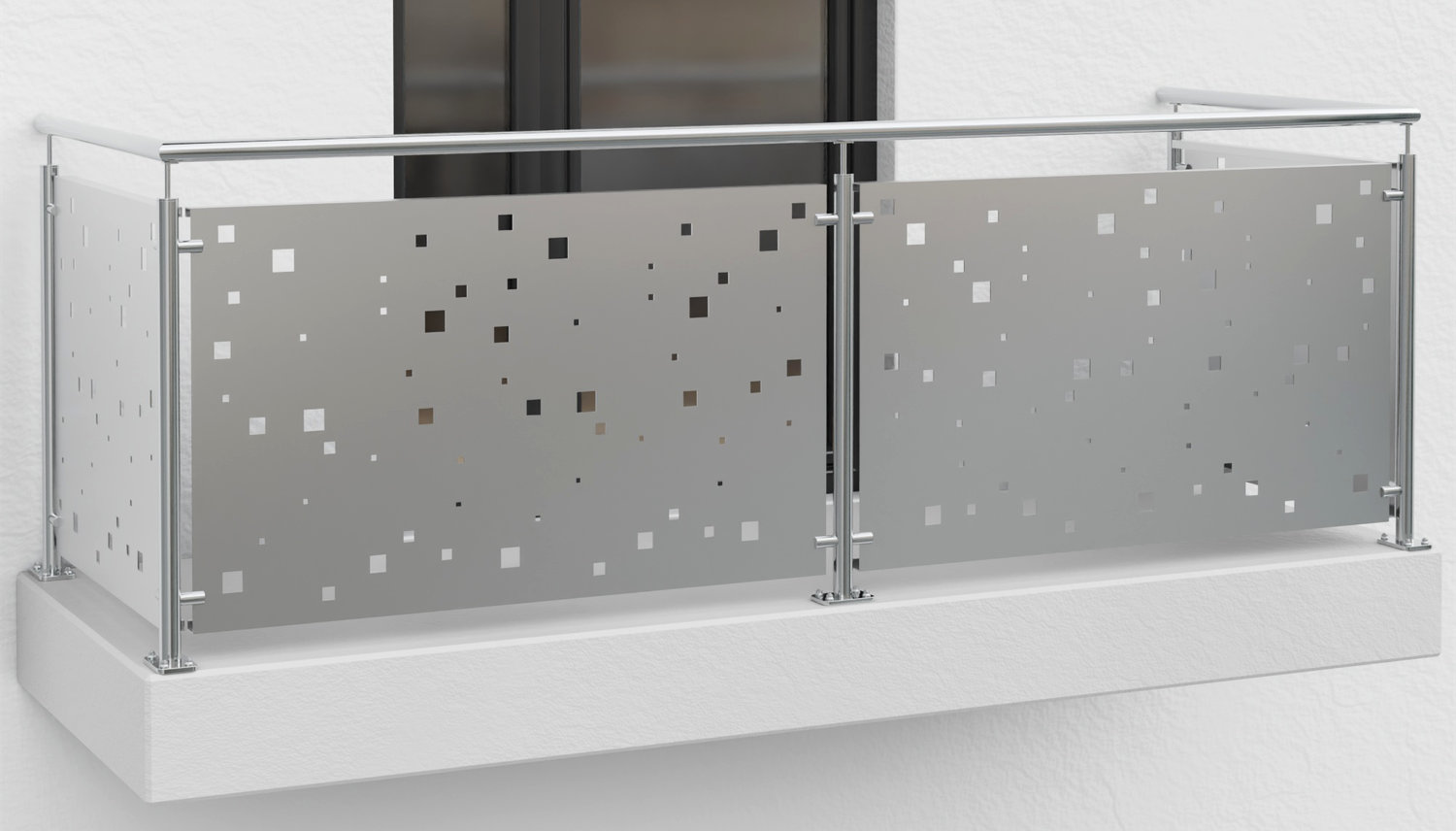 Garde-Corps de balcon en aluminium QE