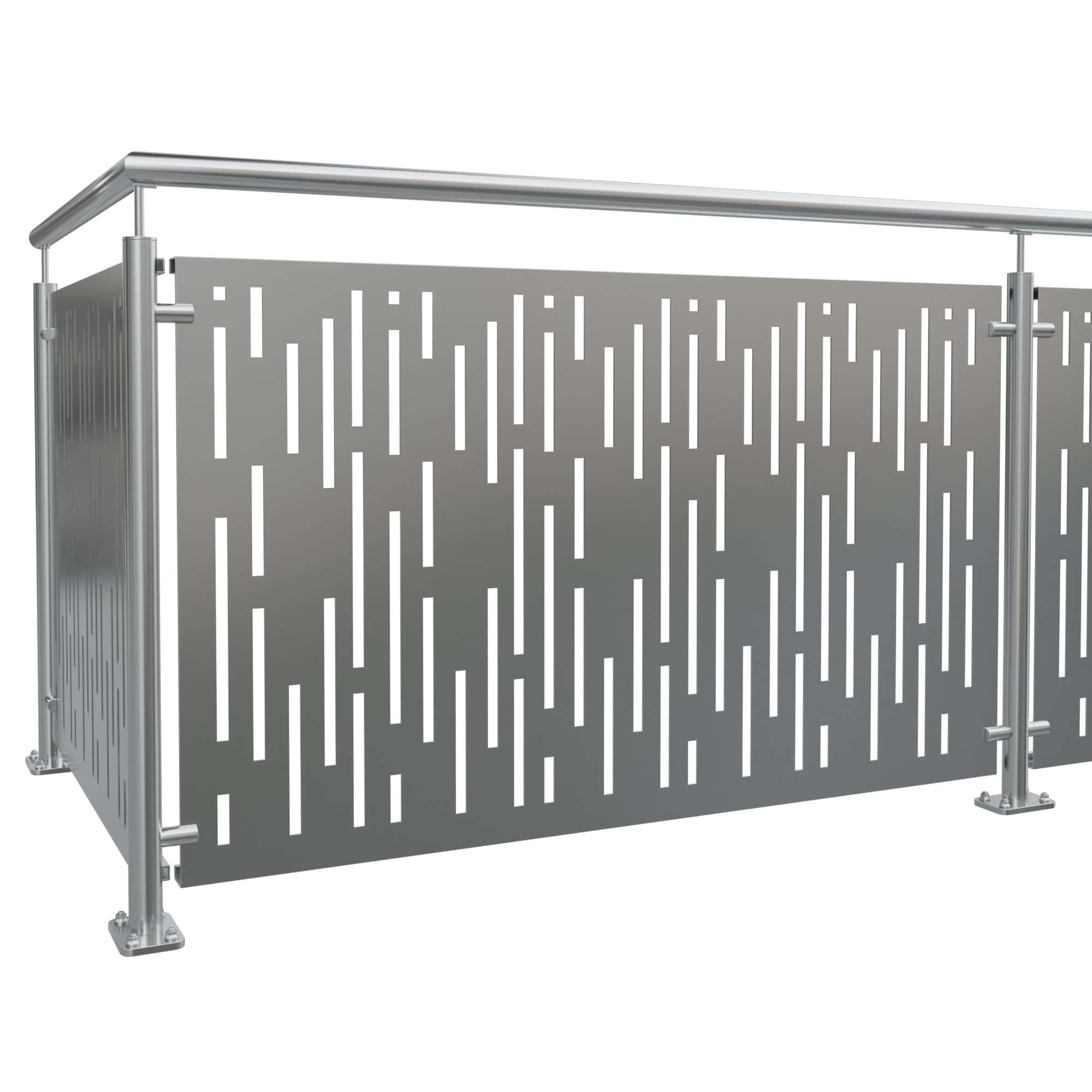 Garde-Corps de balcon en acier inoxydable SF VE