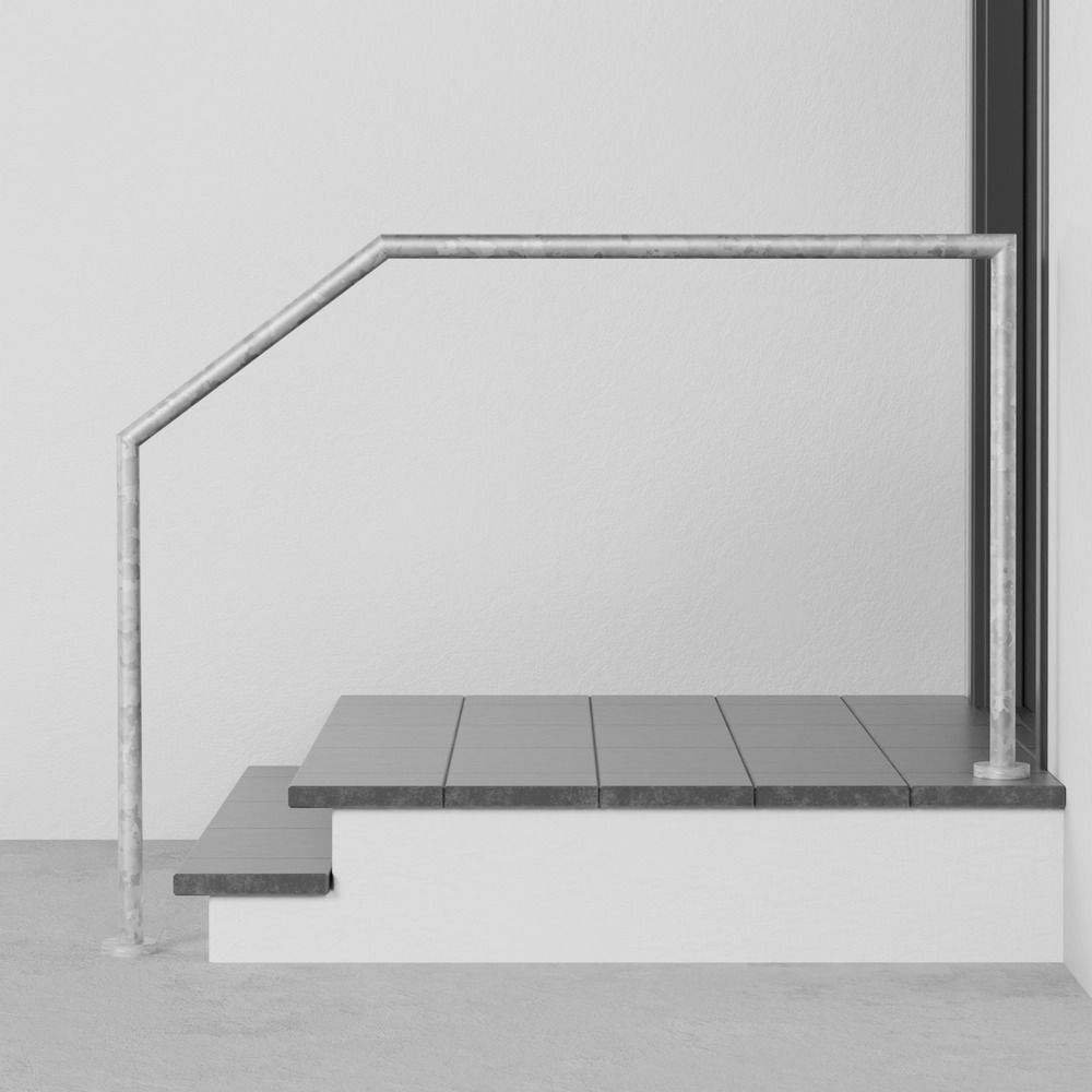 Balustrade d'escalier en acier galvanisé FA-CL