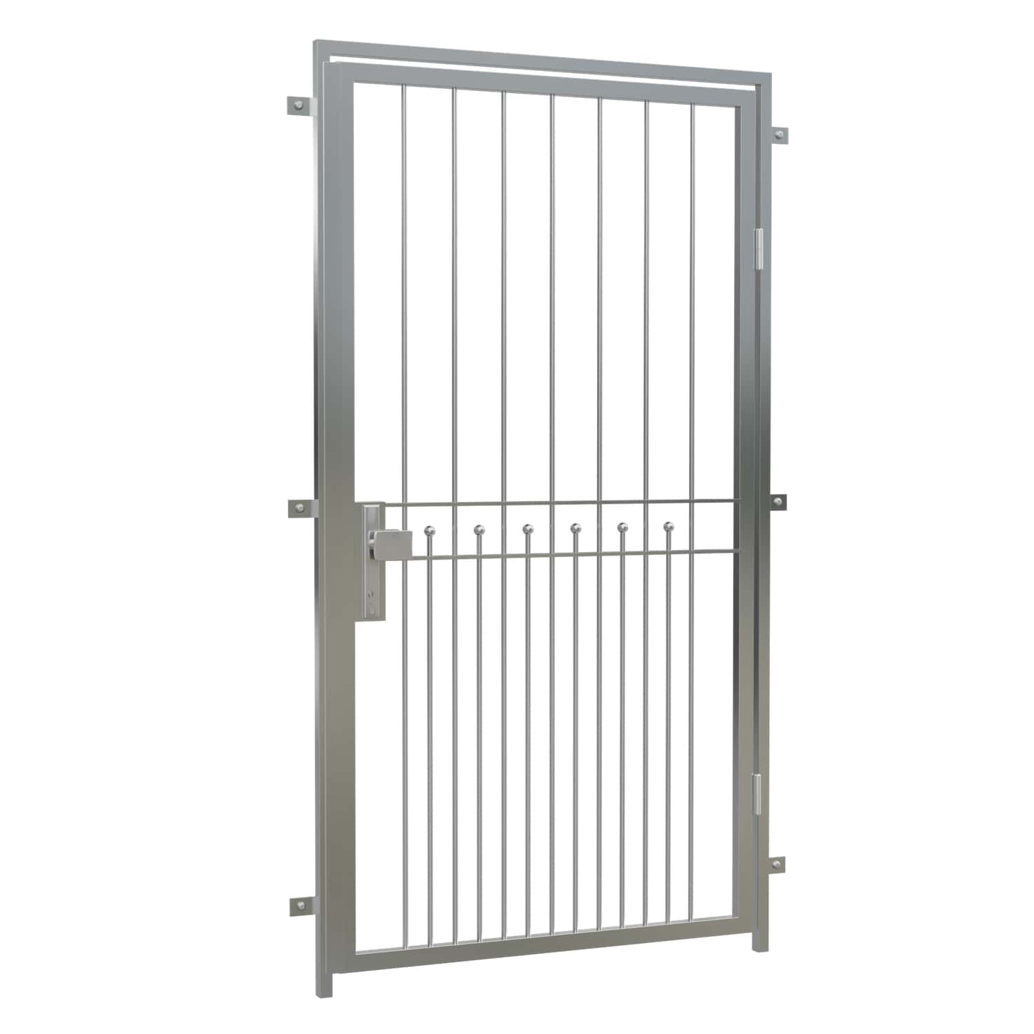 Porte grillagée en acier inoxydable Berlin