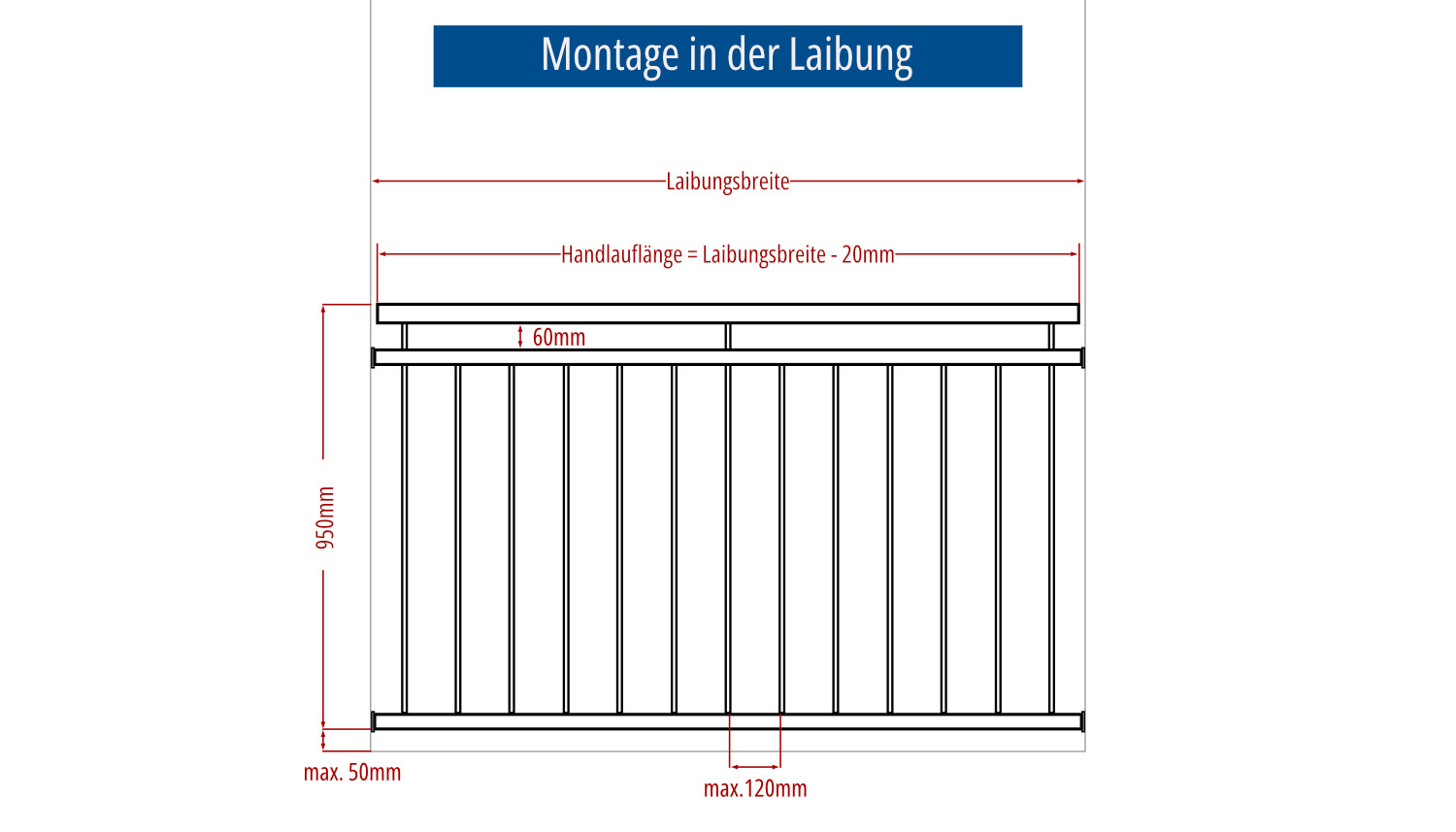 Balcon à la française en acier galvanisé ornement sablier triple 