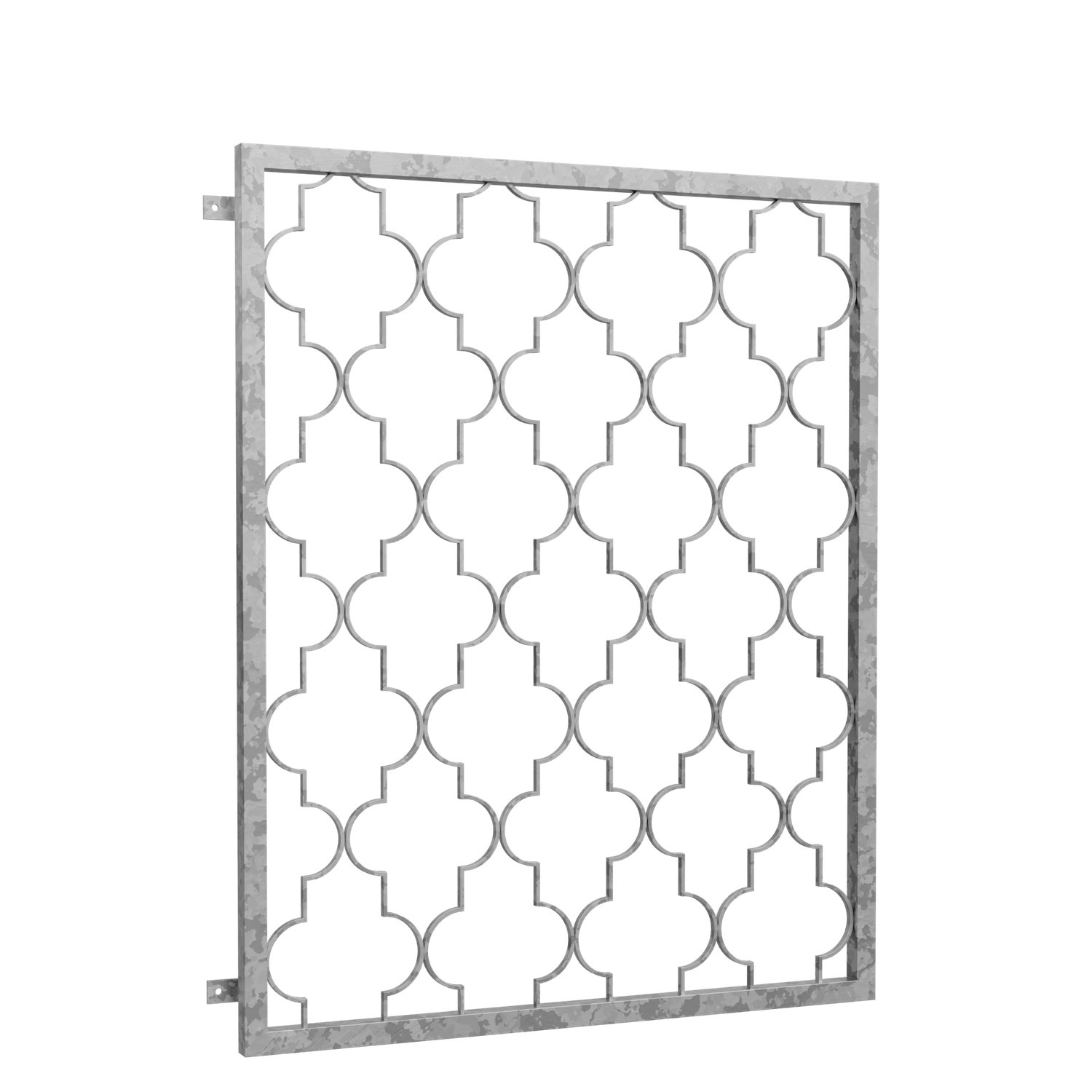 Grille de défense pour fenêtres en acier galvanisé losanges Classic